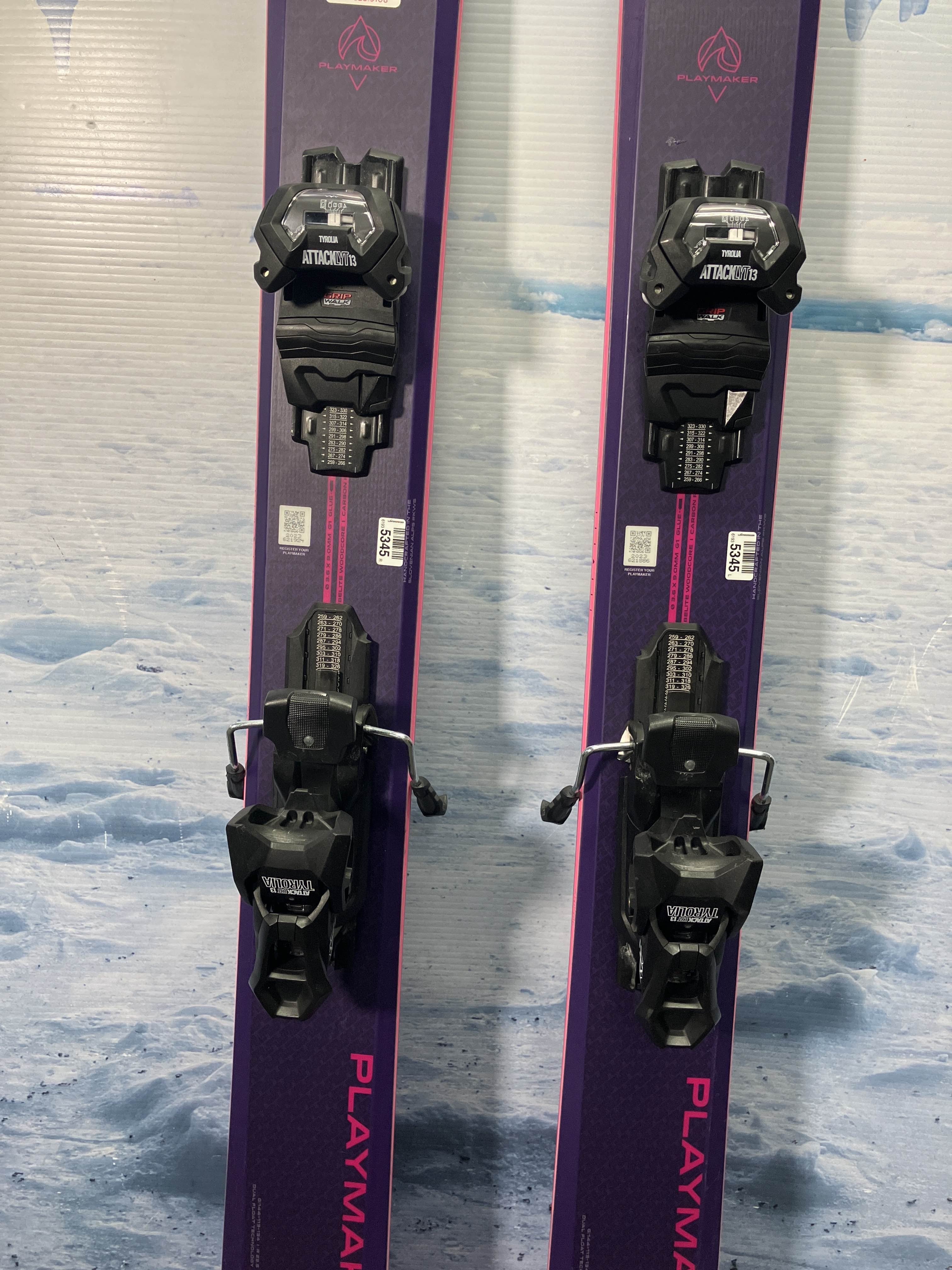 Lightly used 2025 Elan Playmaker 111 ski- 188cm w/ Tyrolia Attack LYT 13 binding