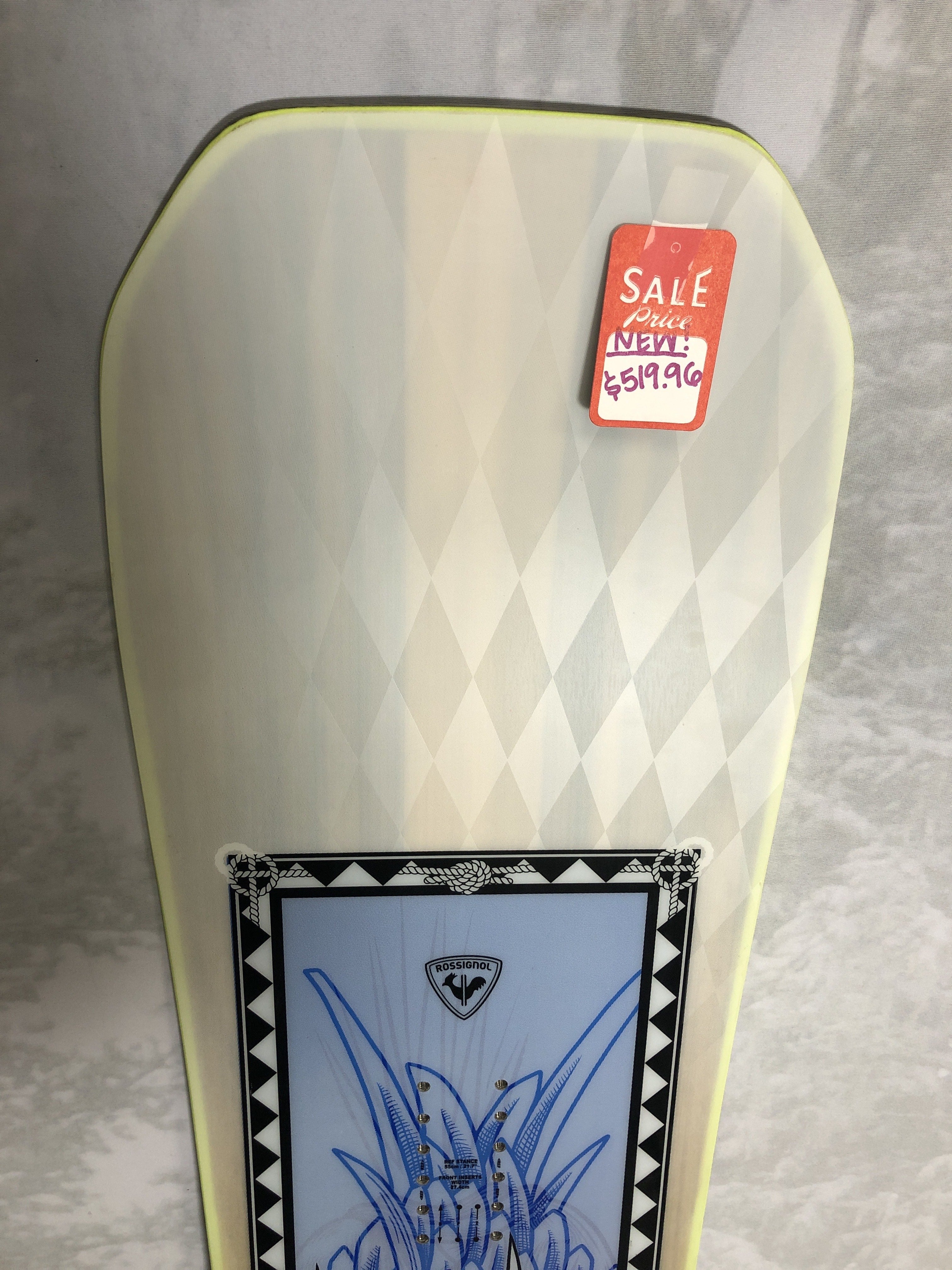 New 2025 Rossignol Juggernaut 158 CM w Snowboard