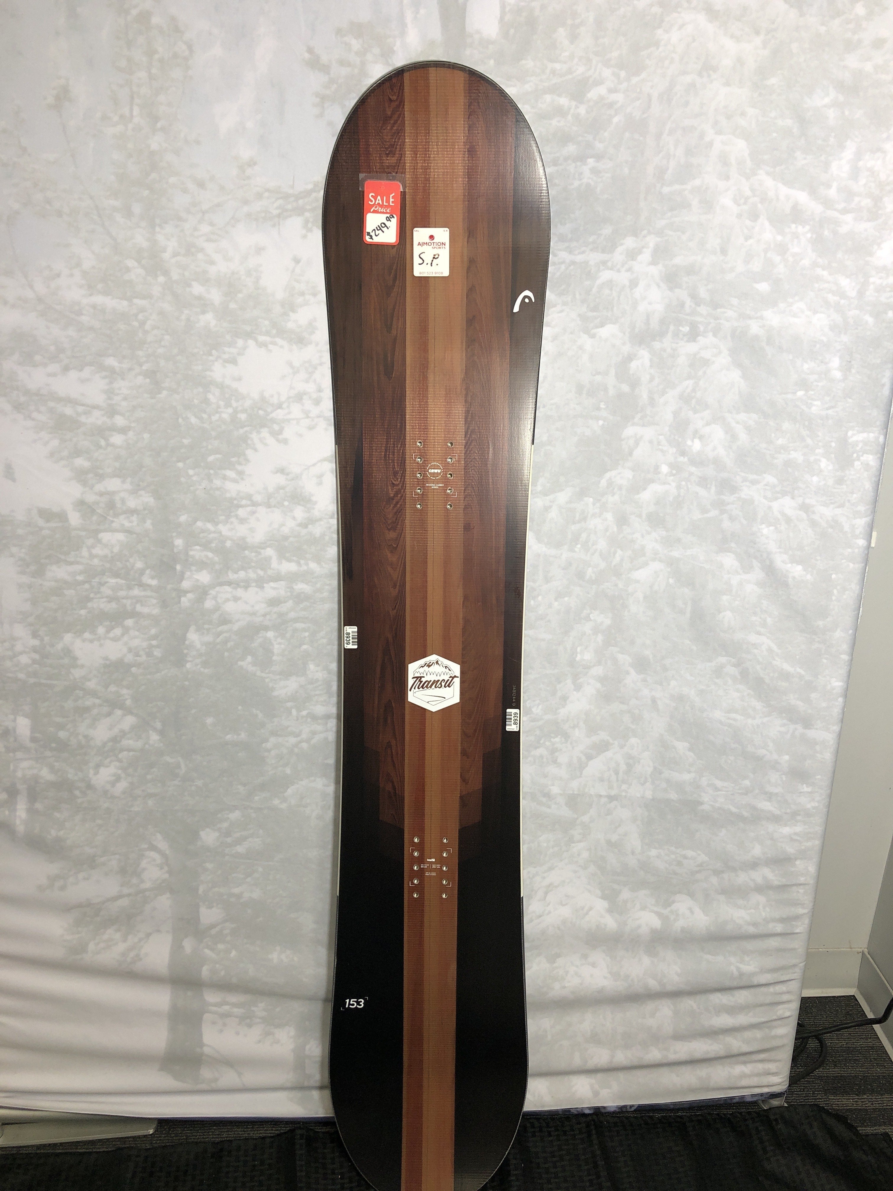 Used 2025 Head Transit 153 CM Snowboard