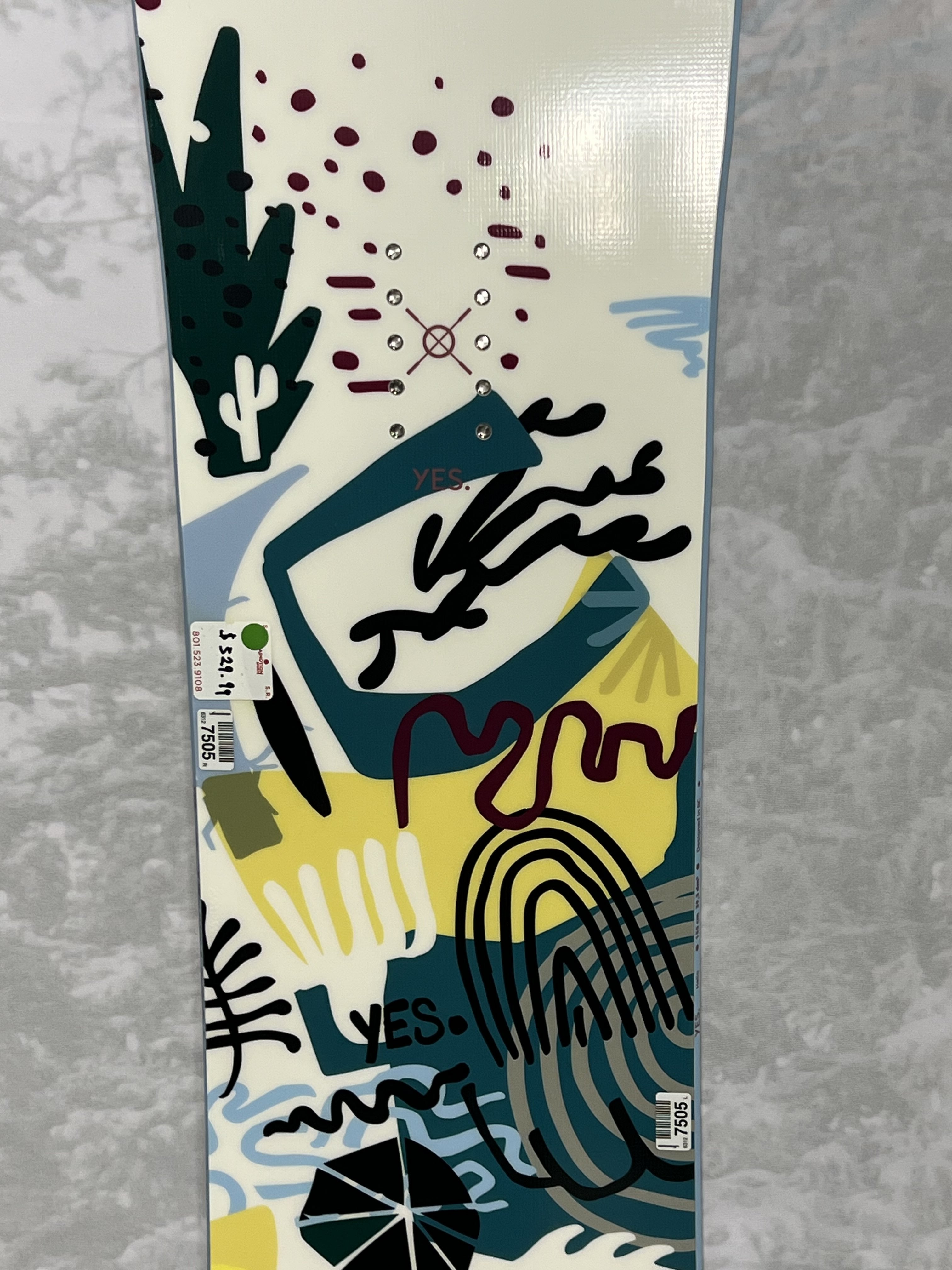 New Yes Hello 2025 155CM Snowboard