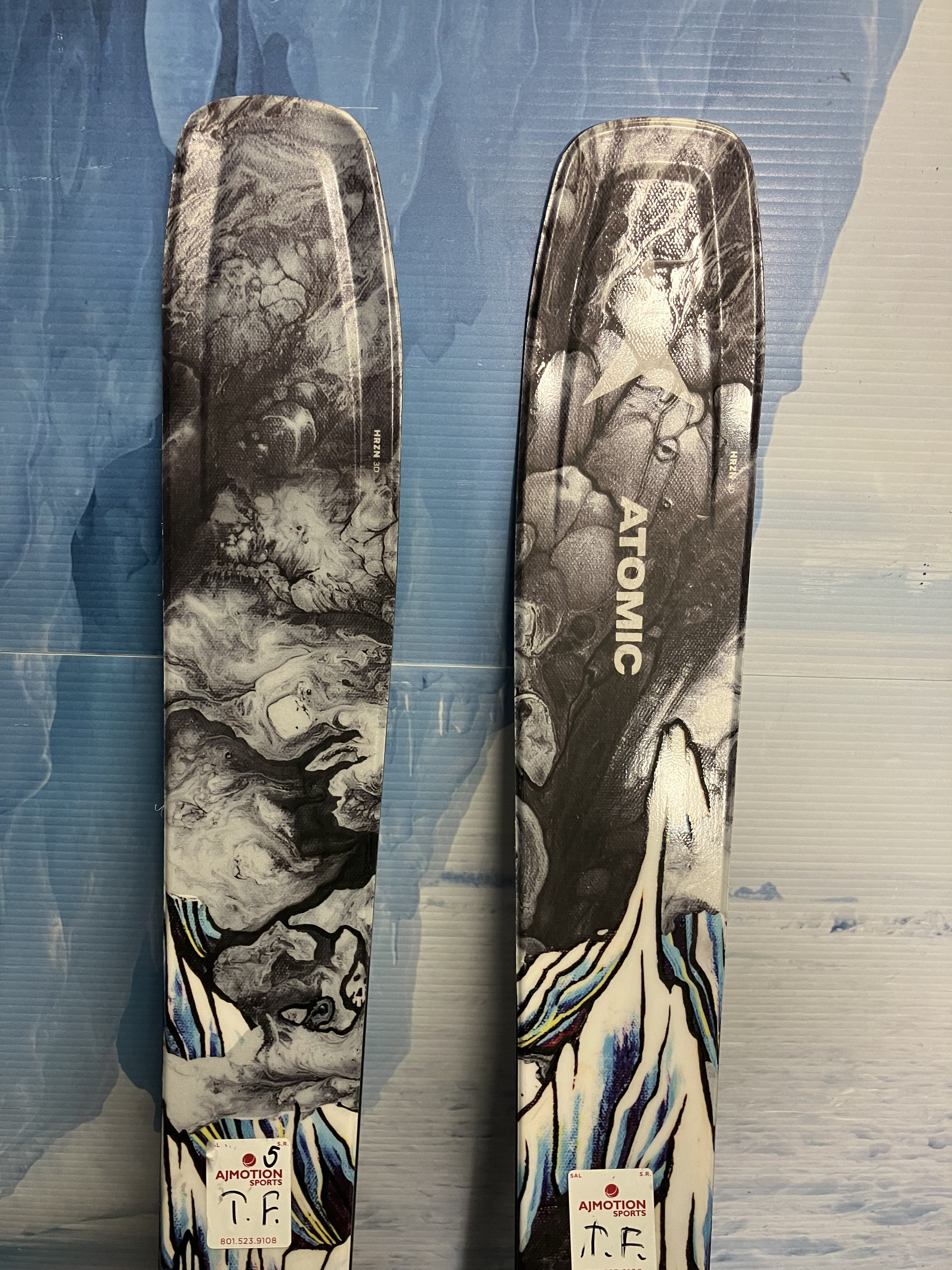 Used 2025 Atomic Bent Chetler 100 158cm Ski w/ atomic strive 13 Demo Binding