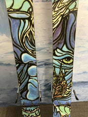 Used 2024 Atomic Bent Chetler 110 172cm Ski w/ atomic strive 13 Demo Binding
