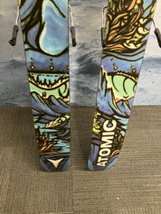 Used 2024 Atomic Bent Chetler 110 172cm Ski w/ atomic strive 13 Demo Binding