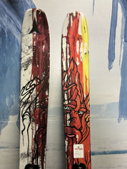 Used 2024 Atomic Bent Chetler 110 180cm Ski w/ atomic strive 13 Demo Binding