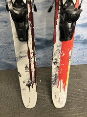 Used 2024 Atomic Bent Chetler 110 180cm Ski w/ atomic strive 13 Demo Binding