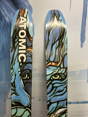 Used 2024 Atomic Bent Chetler 110 180cm Ski w/ atomic strive 13 Demo Binding