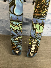 Used 2024 Atomic Bent Chetler 110 180cm Ski w/ atomic strive 13 Demo Binding