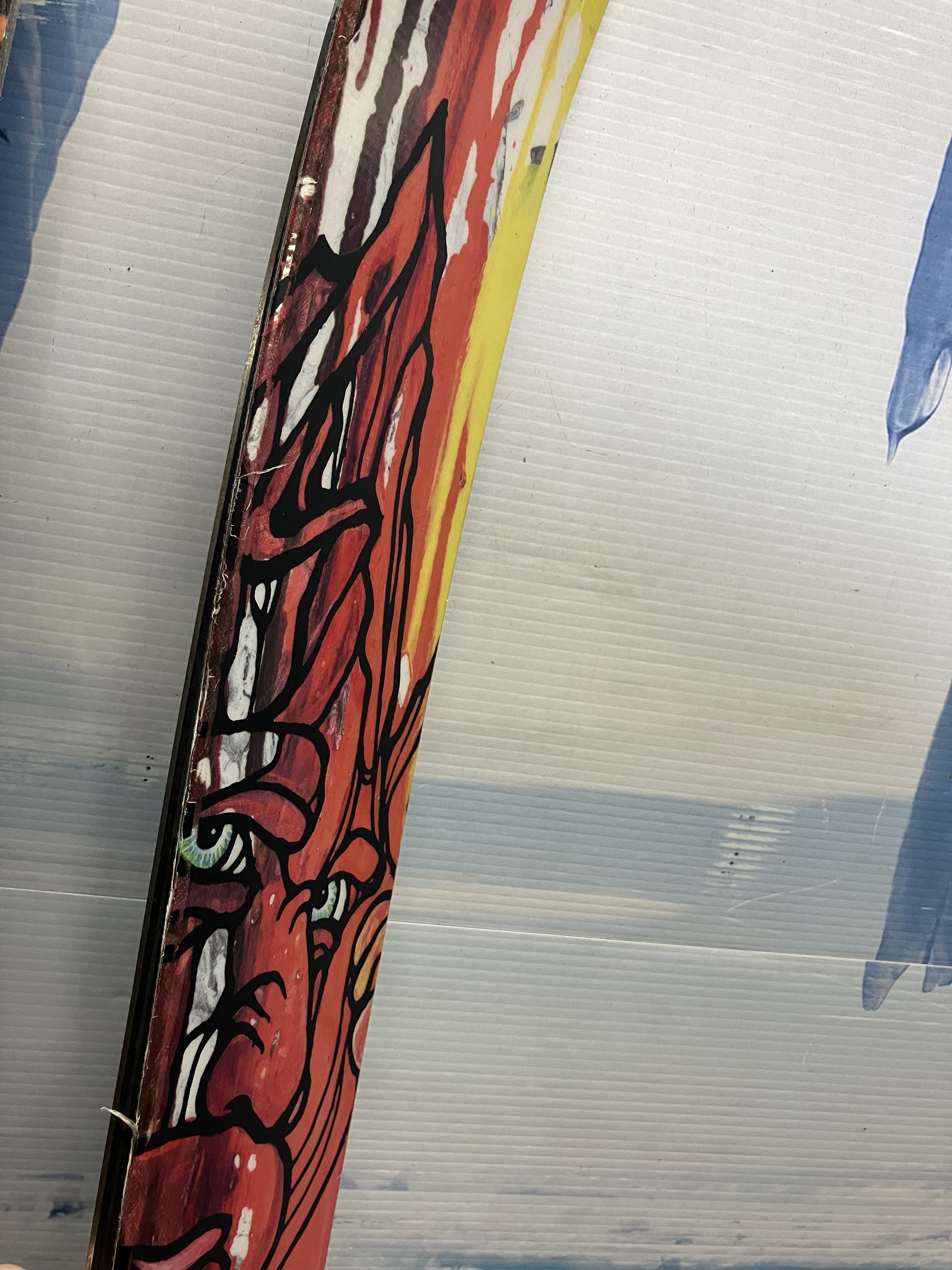 Used 2024 Atomic Bent Chetler 110 180cm Ski w/ atomic strive 13 Demo Binding