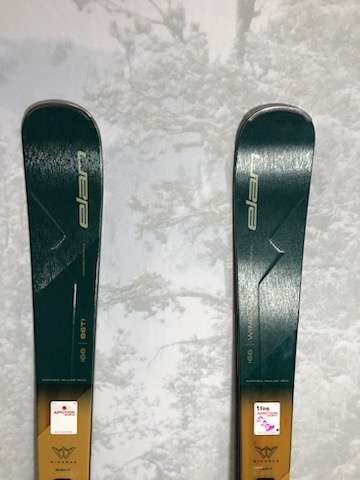 New 2025 Elan Wingman 86 Ti 166cm W/ Elan EMX11 Adjustable GW bindings