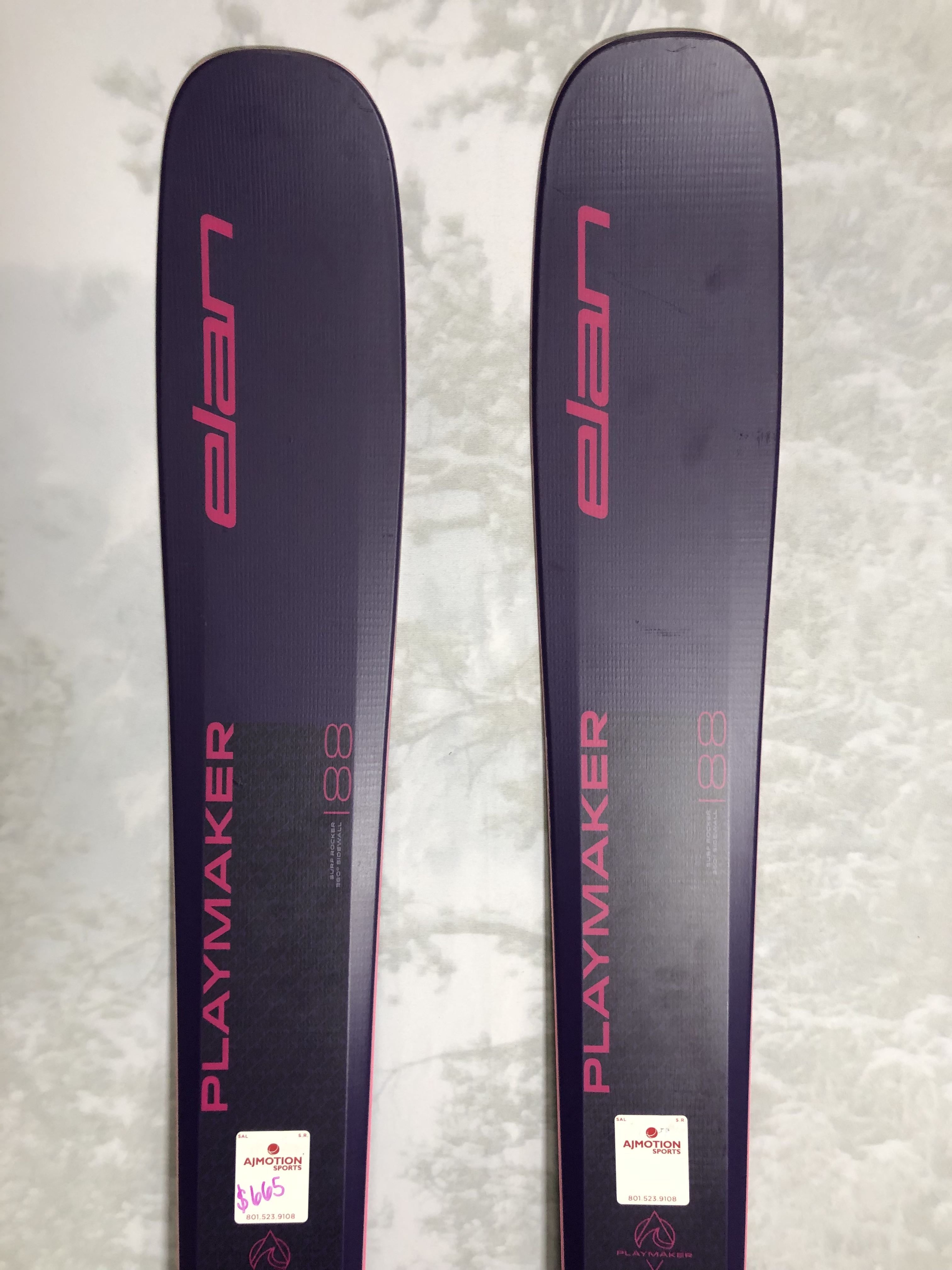 New 2025 Elan Playmaker 111 ski- 188cm w/ Tyrolia Attack LYT 13 adjustable GW binding