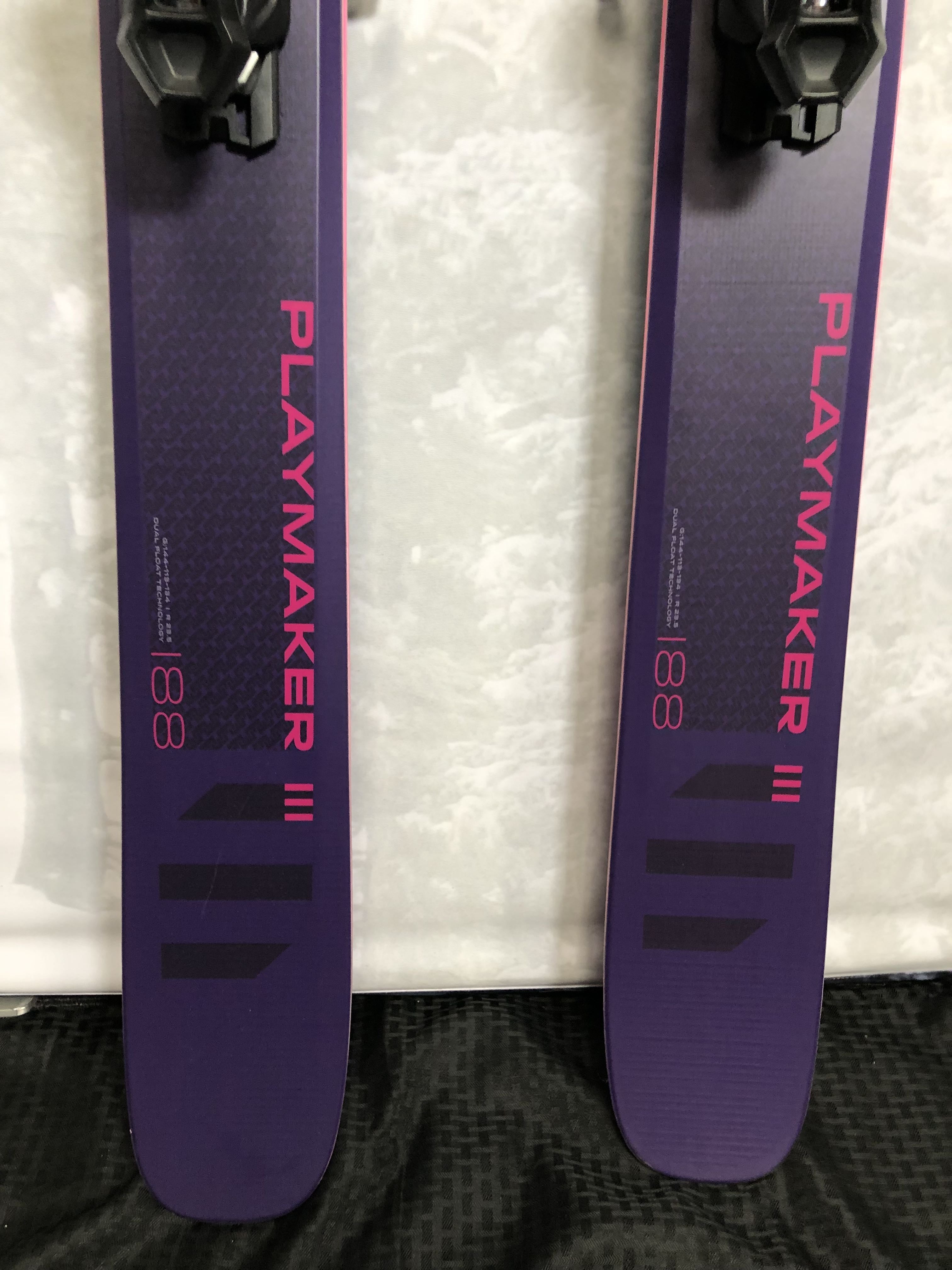 New 2025 Elan Playmaker 111 ski- 188cm w/ Tyrolia Attack LYT 13 adjustable GW binding