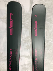 New 2025 Elan Playmaker 91 ski- 180cm w/ Salomon Strive 13 adjustable GW binding
