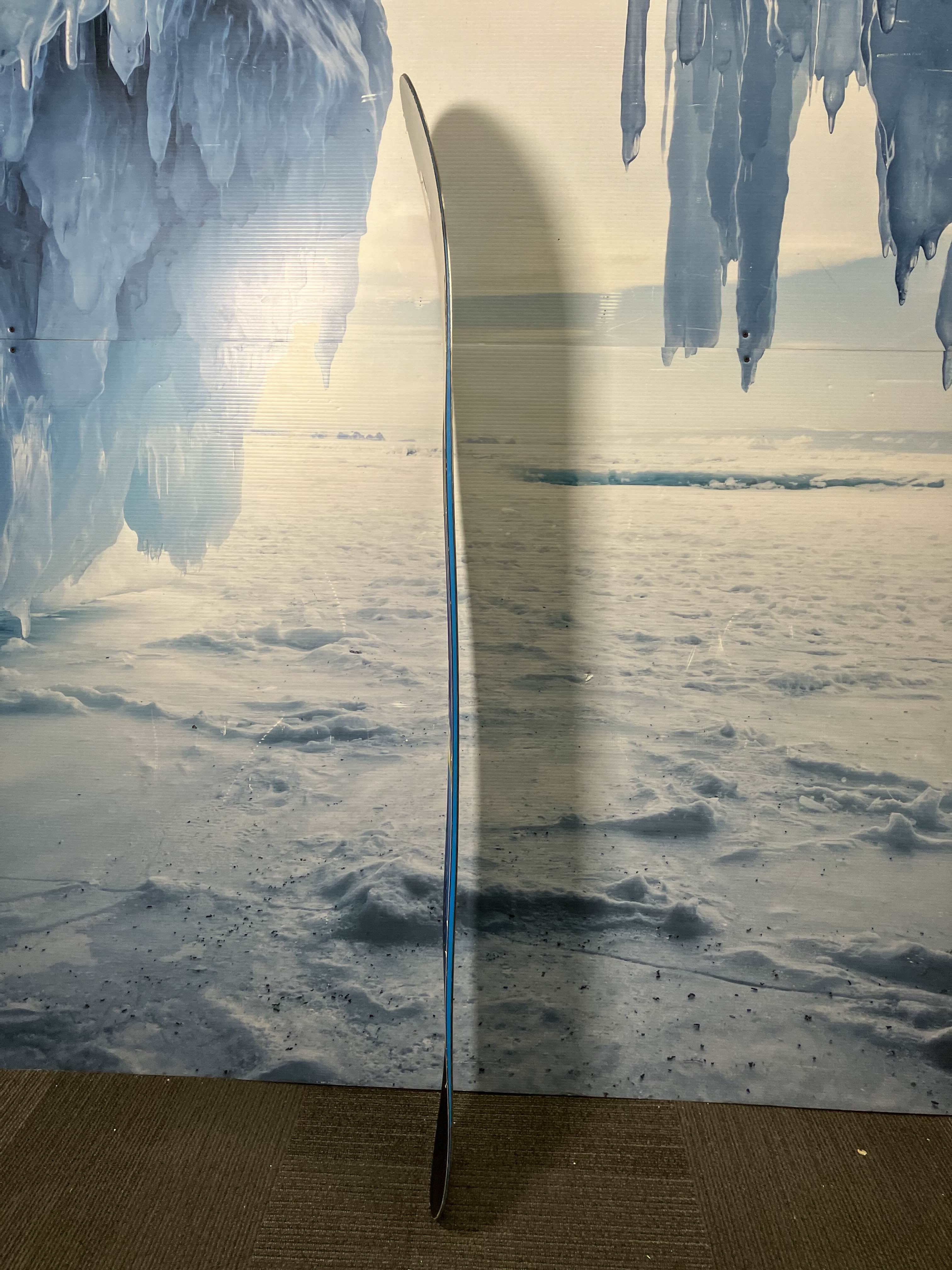 Heavily Used Never Summer Harpoon 156 CM Snowboard W/ K2 Large Demo Binding