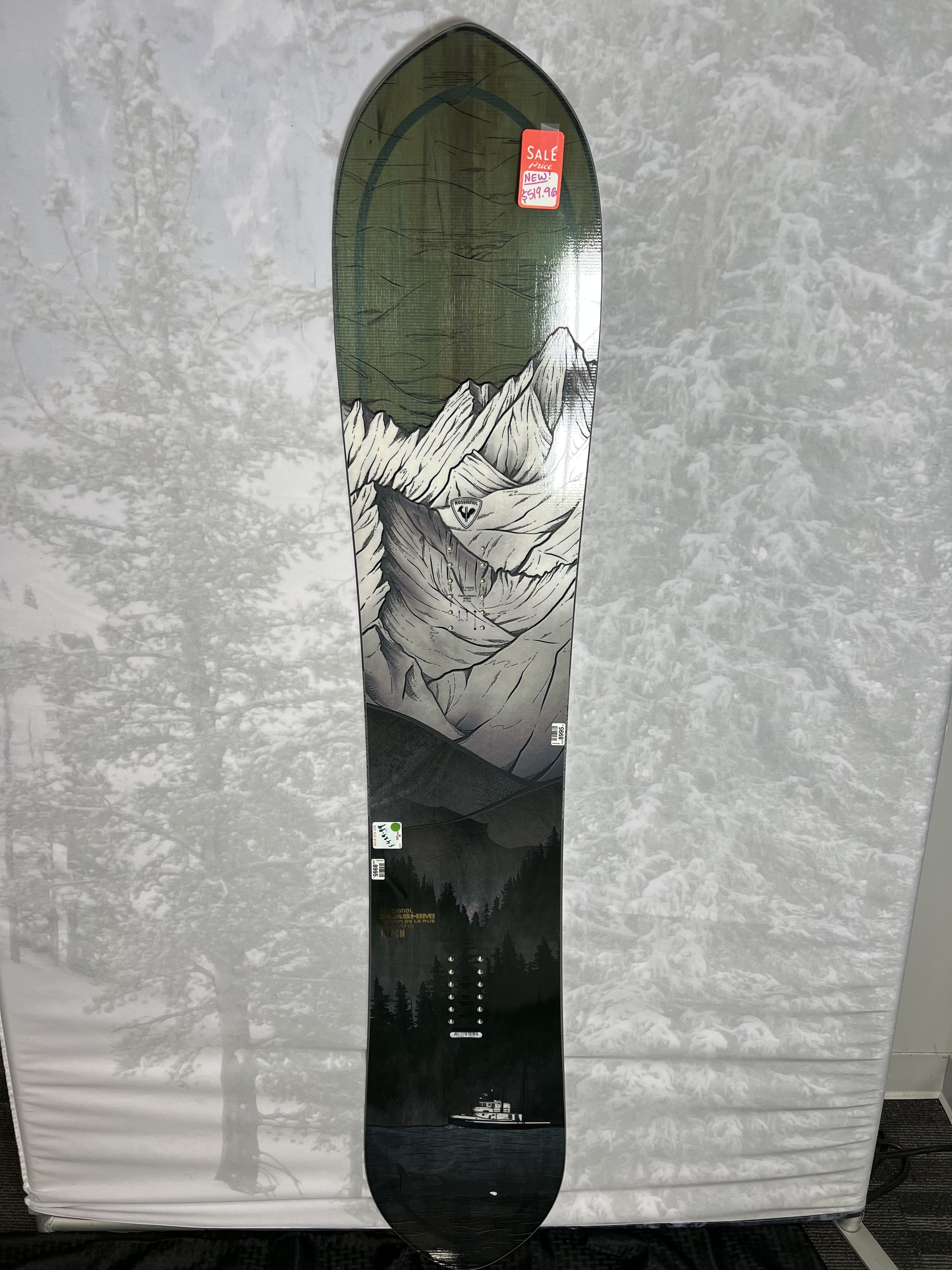 New Rossignol XV Slashimi 161CM Snowboard