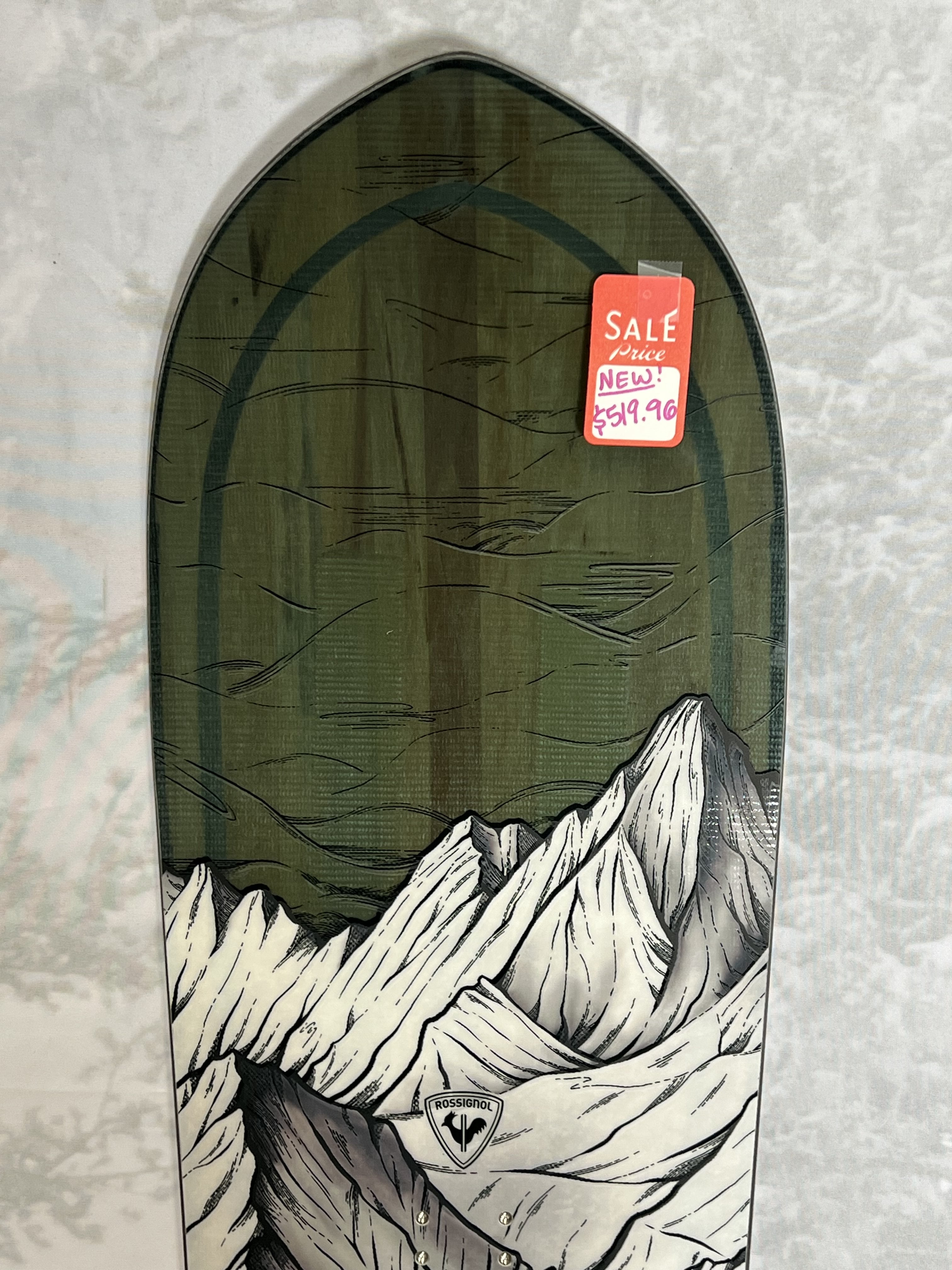 New Rossignol XV Slashimi 161CM Snowboard