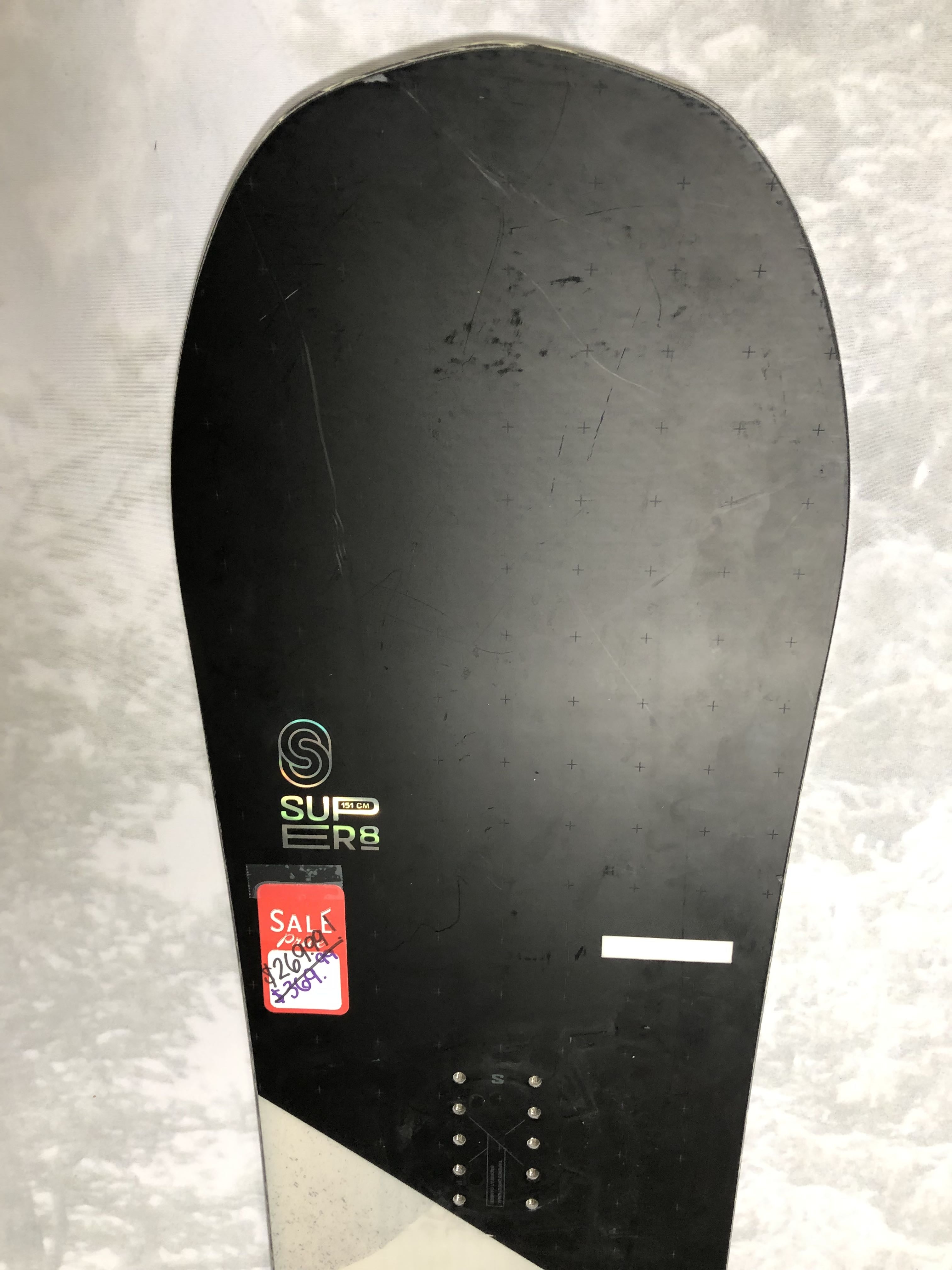 Used 2025 Salomon Super 8 Snowboard 151cm