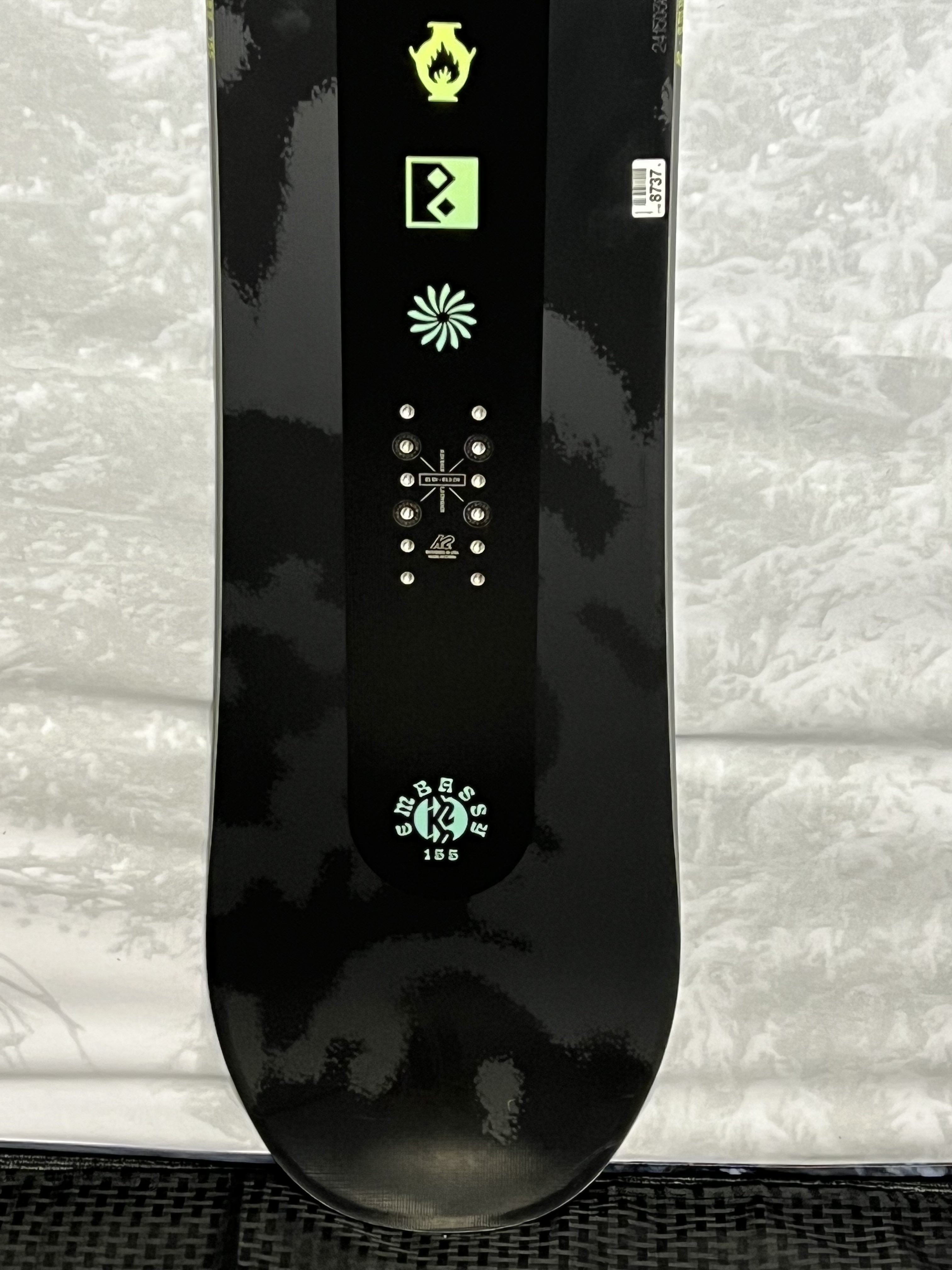 New K2 Embassy 155 CM Snowboard 2025