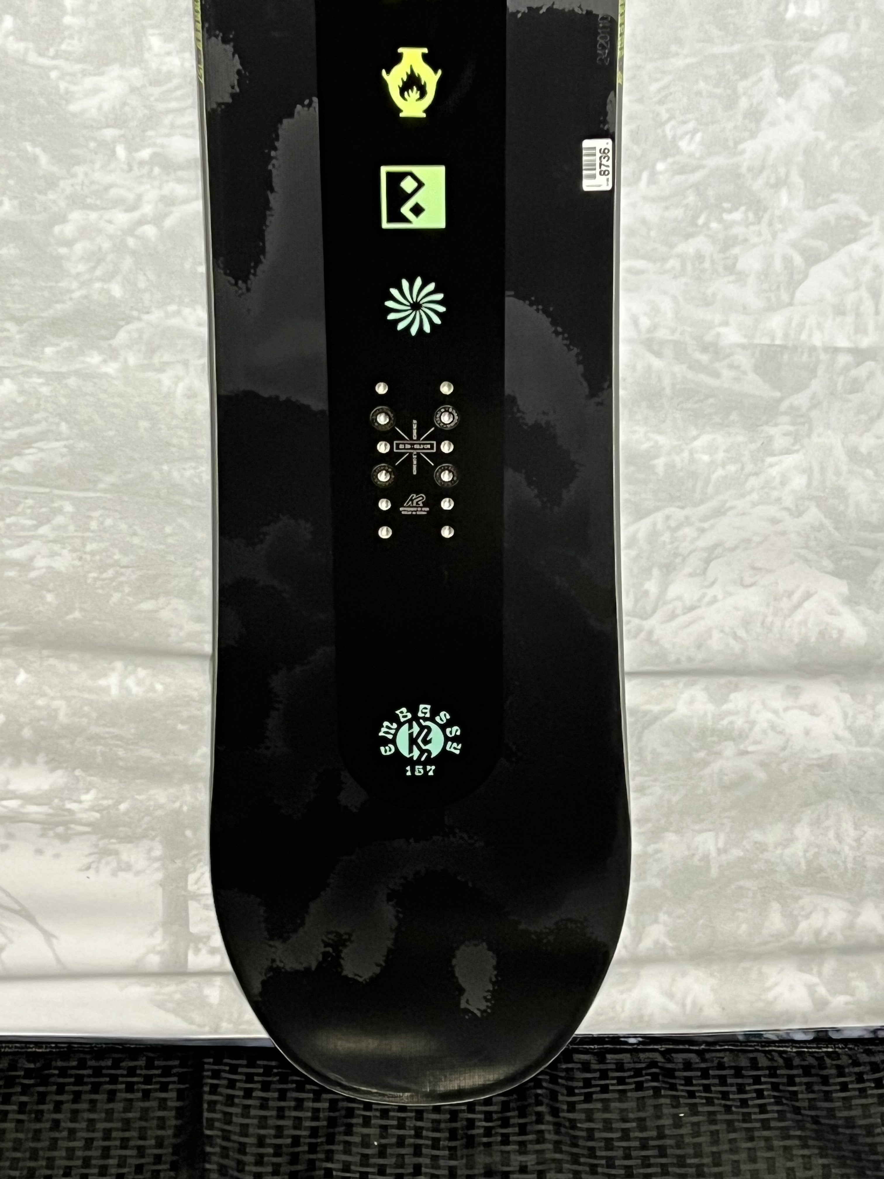 New K2 Embassy 157 CM Snowboard 2025