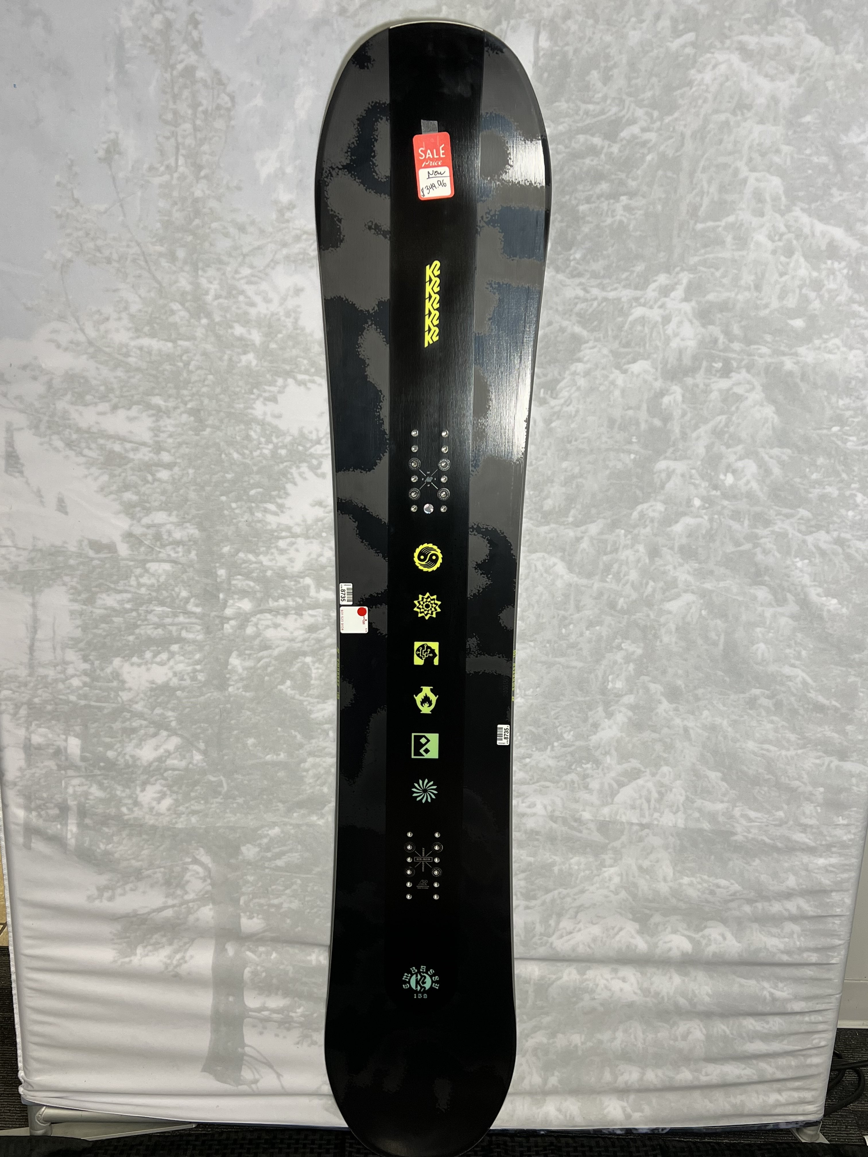 New K2 Embassy 159 CM Snowboard 2025