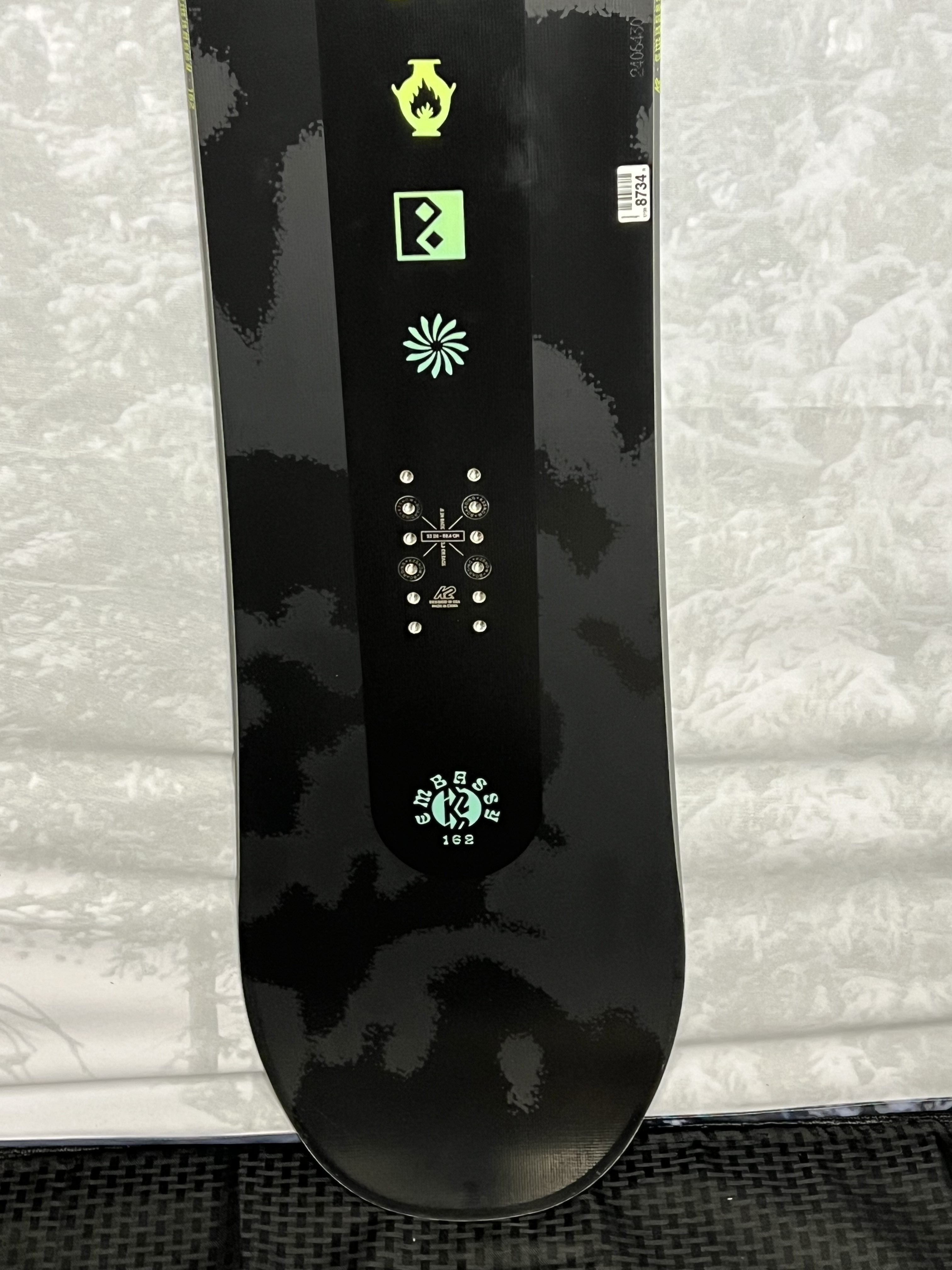 New K2 Embassy 162 CM Snowboard 2025
