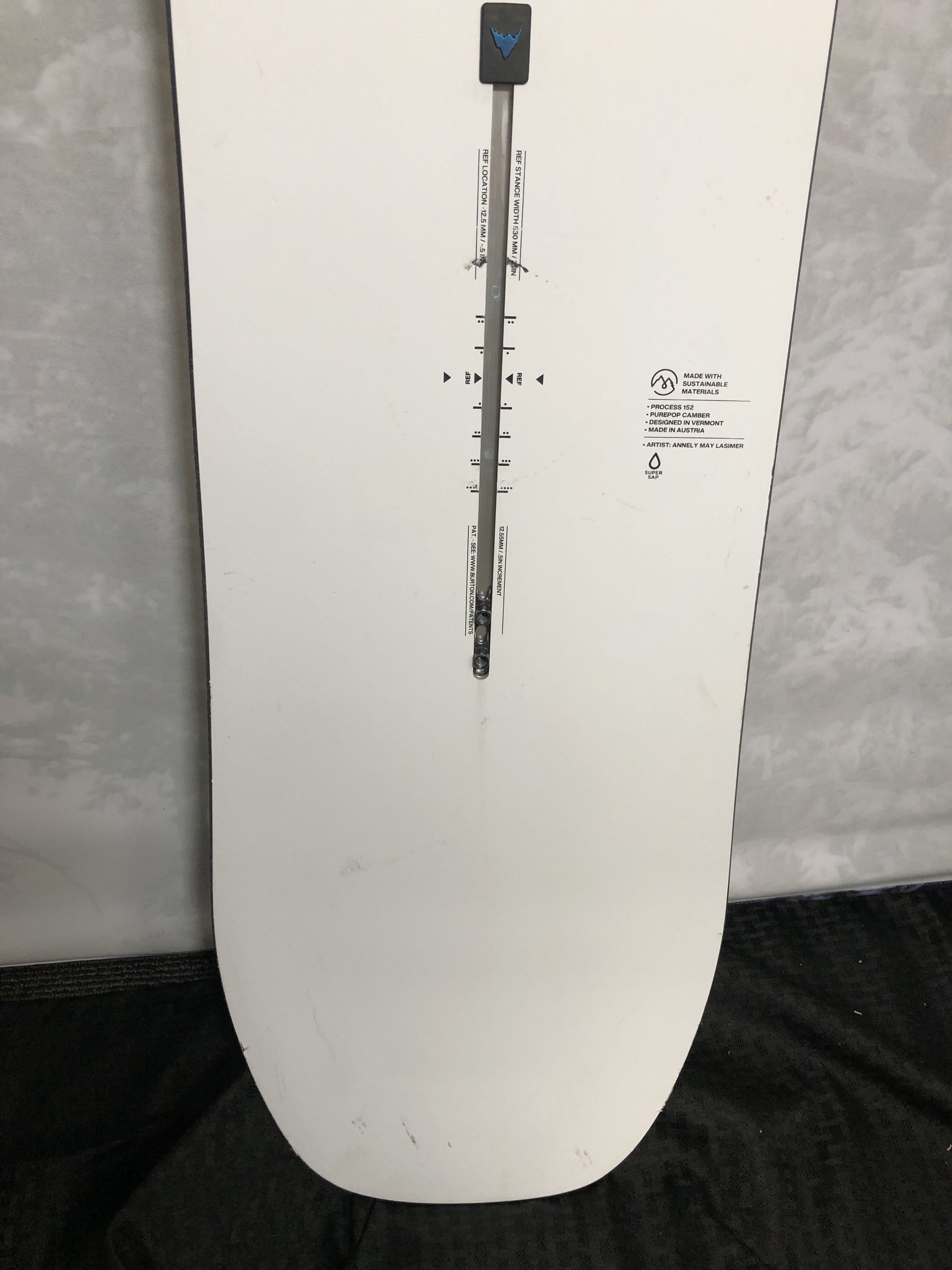 Used 2025 Burton Process 152cm Snowboard