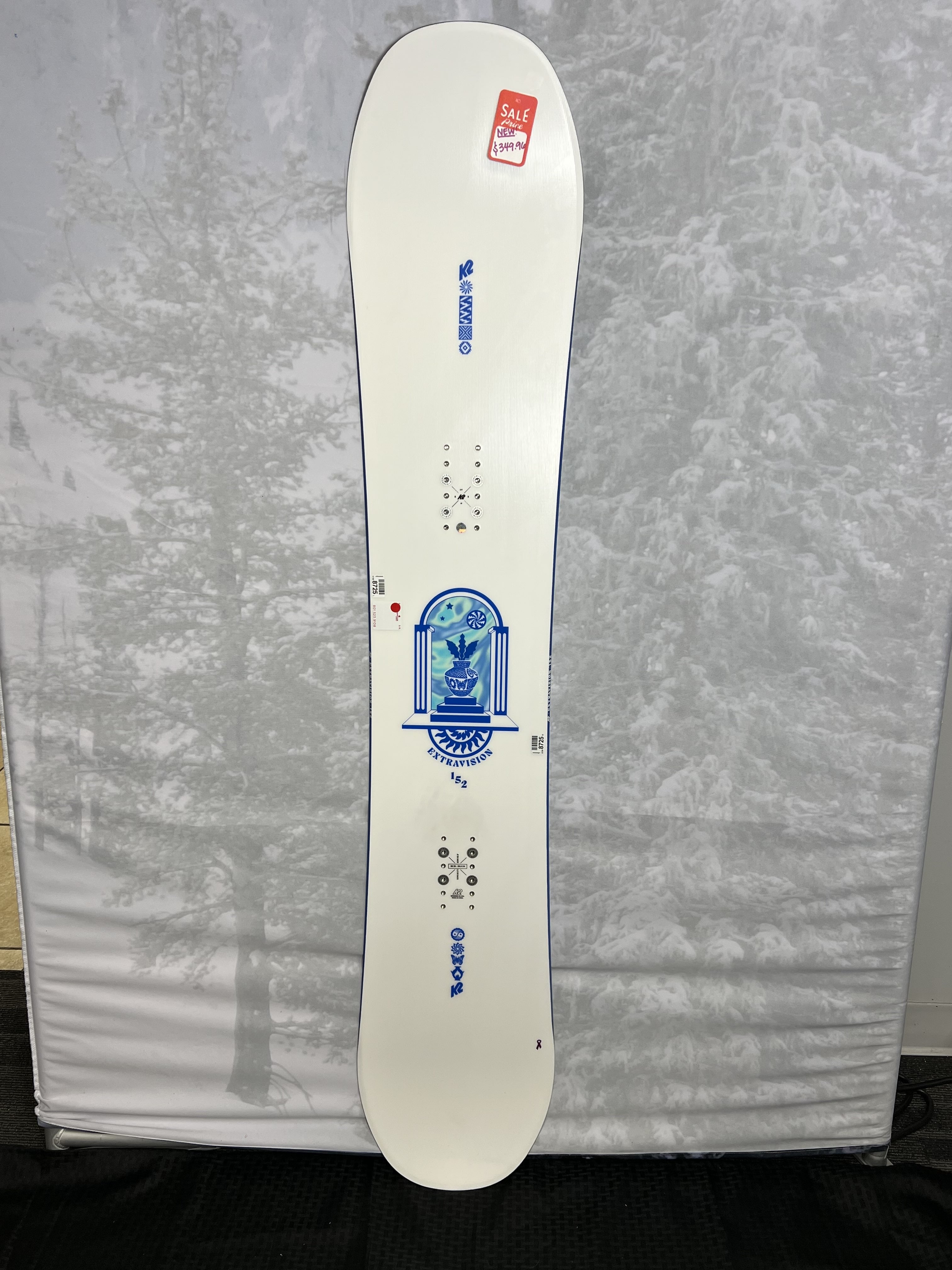 2024 NWT K2 MEDIUM Jake Kuyzk Pro Model Snowboard 152cm $550 twin