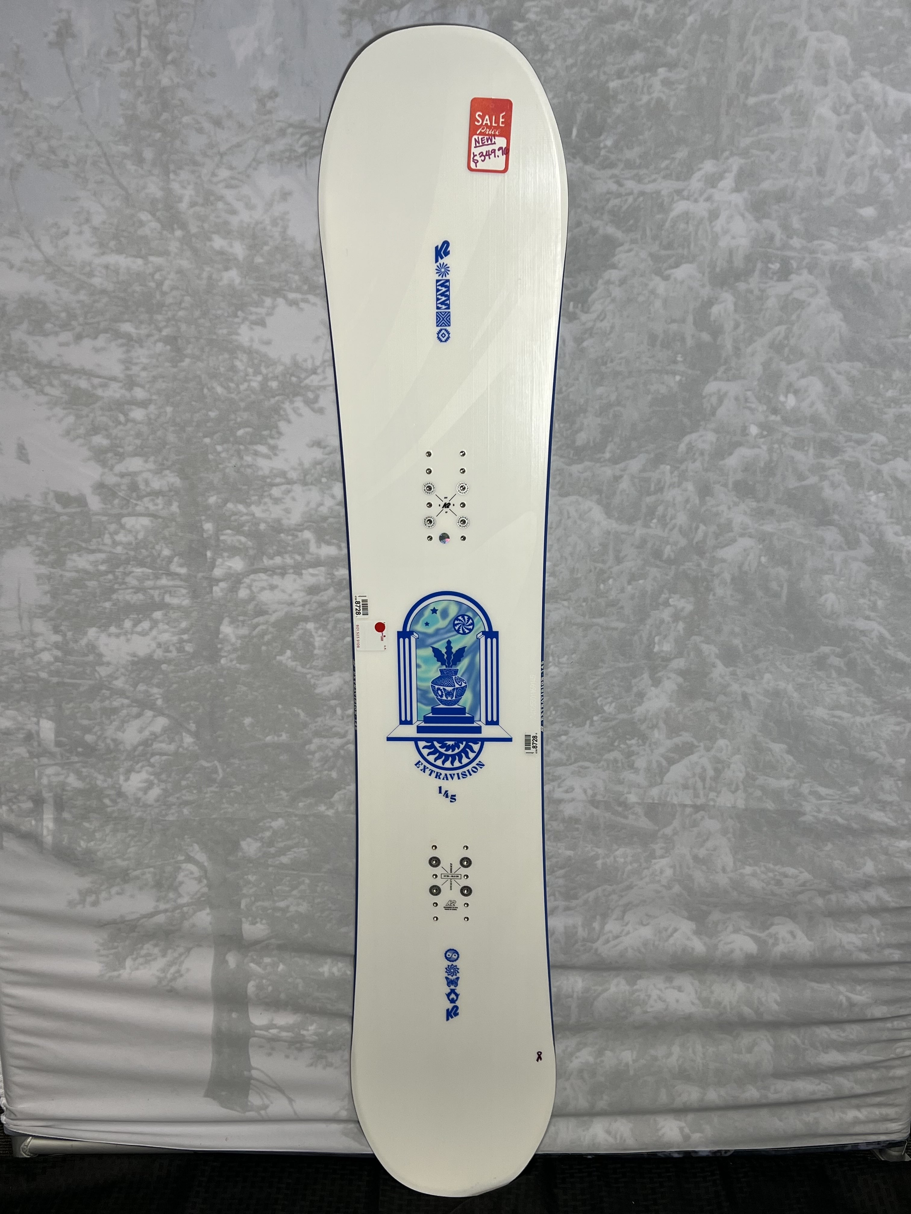 New K2 Extravision 145 CM Women's Snowboard 2025