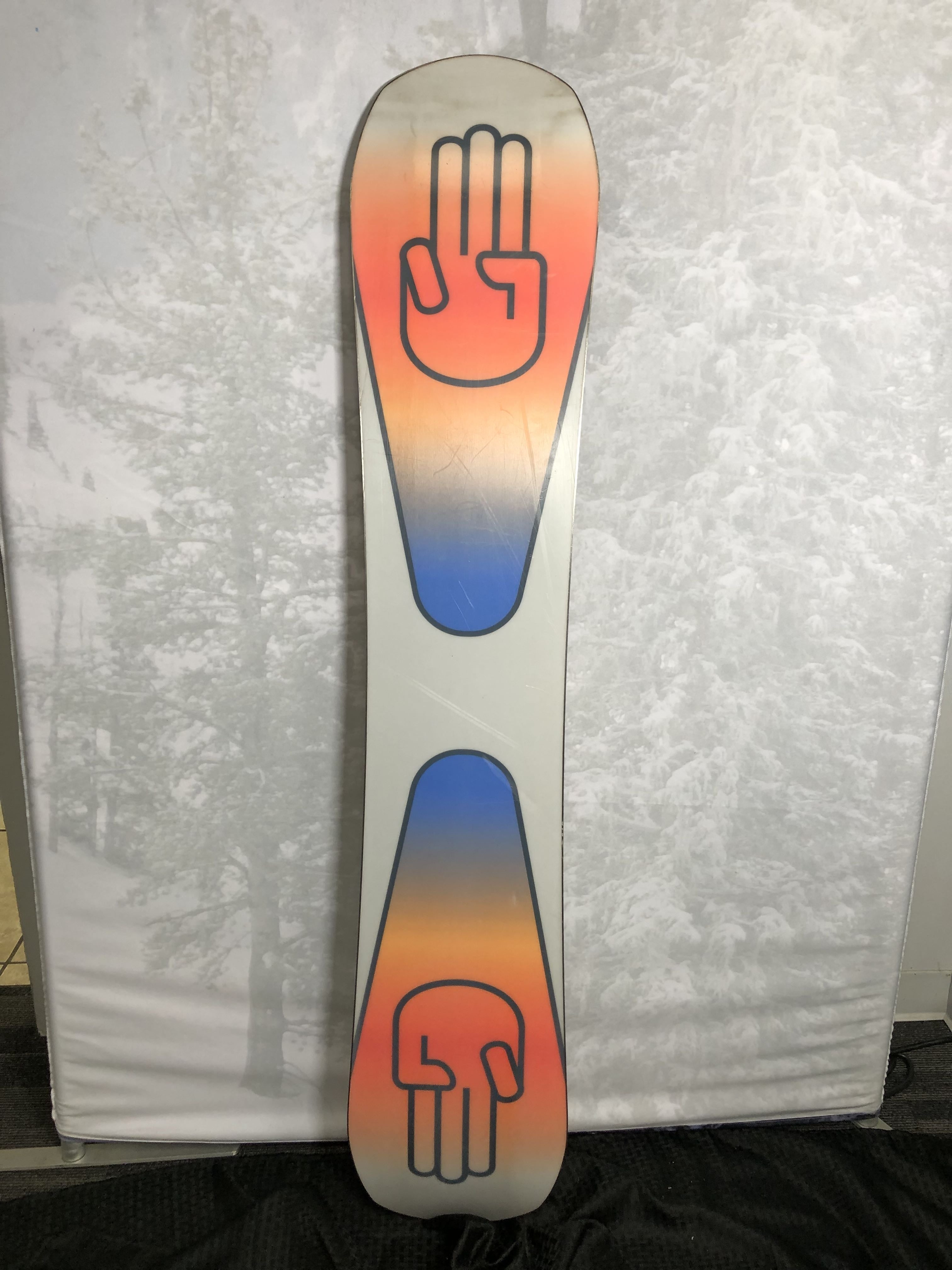 Used 2024 Bataleon Evil Twin 154 CM Snowboard