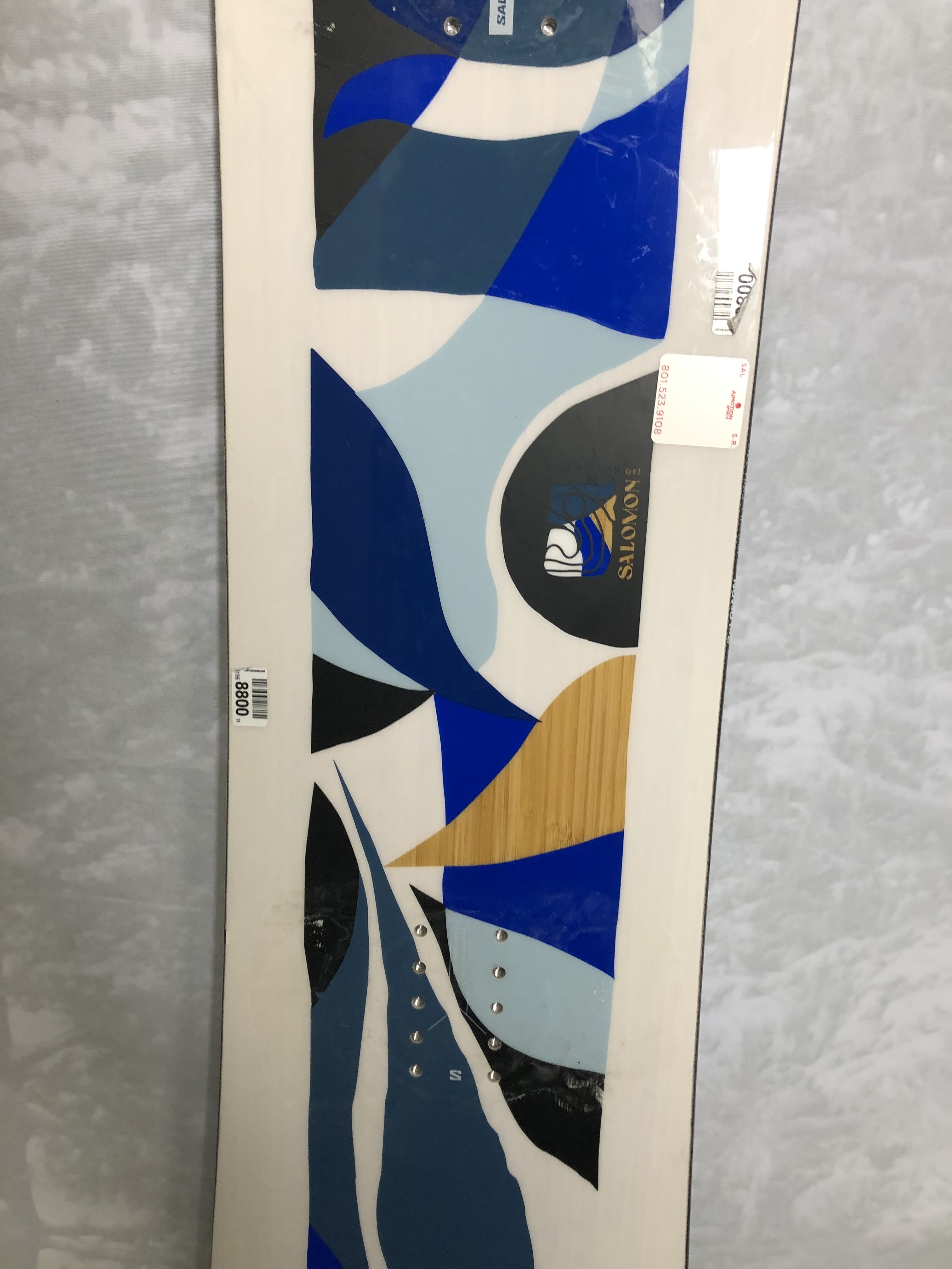 Used 2025 Salomon Rumble Fish 140 cm Snowboard