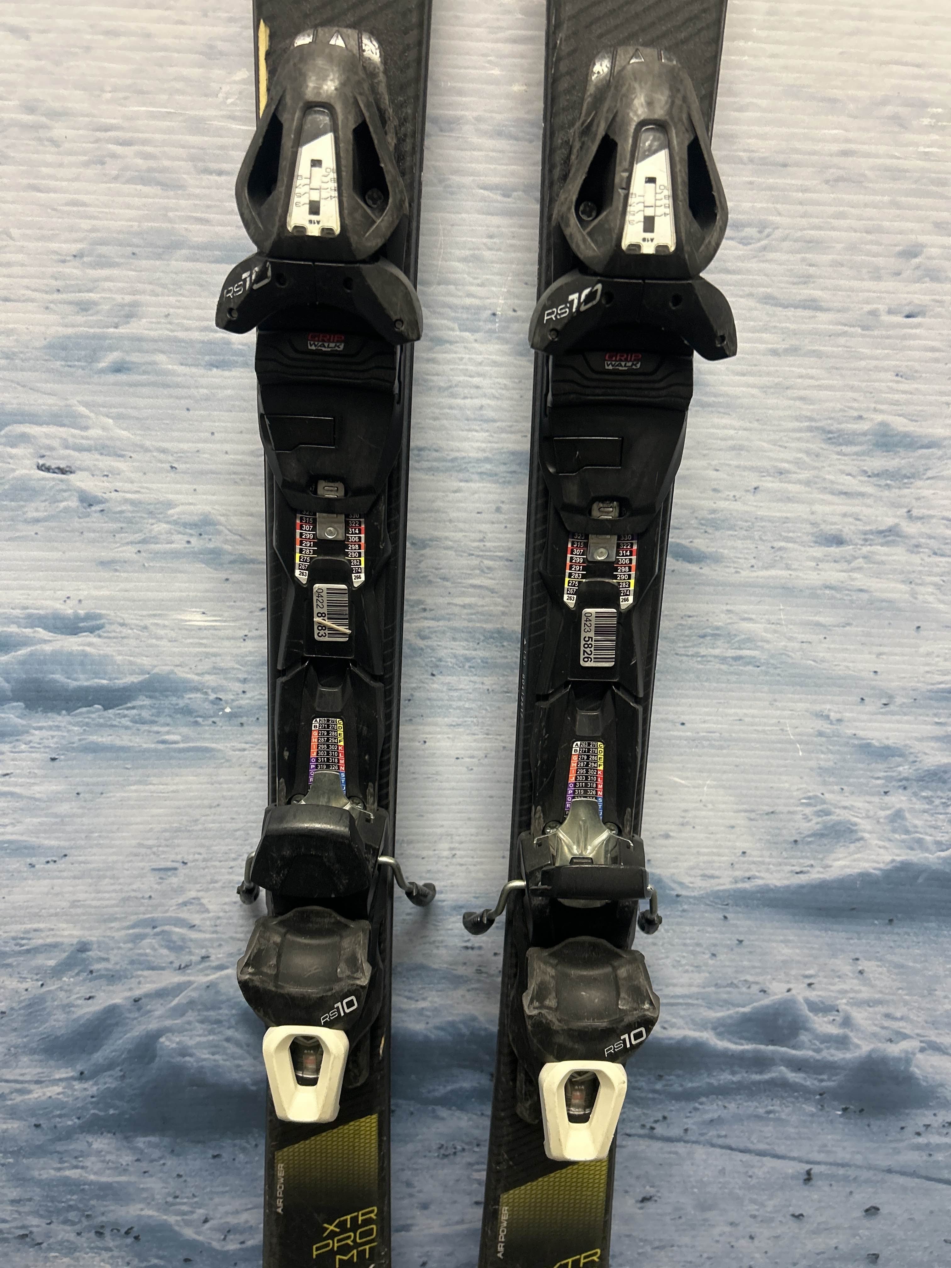Used Fischer XTR Pro MT X 150cm Skis w/ Fischer RS10 Demo Binding