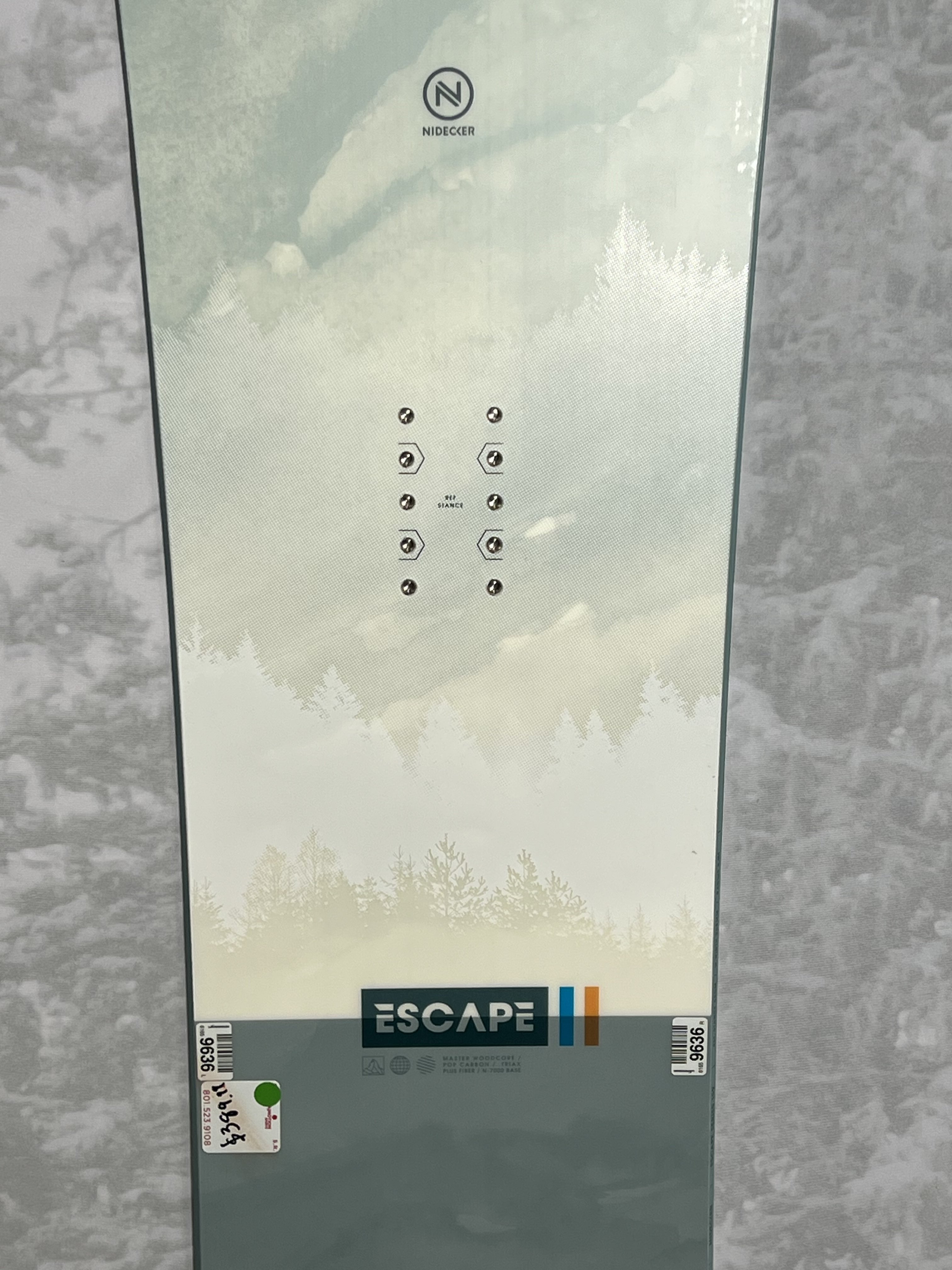 New Nidecker Escape 159 CM Snowboard 2025