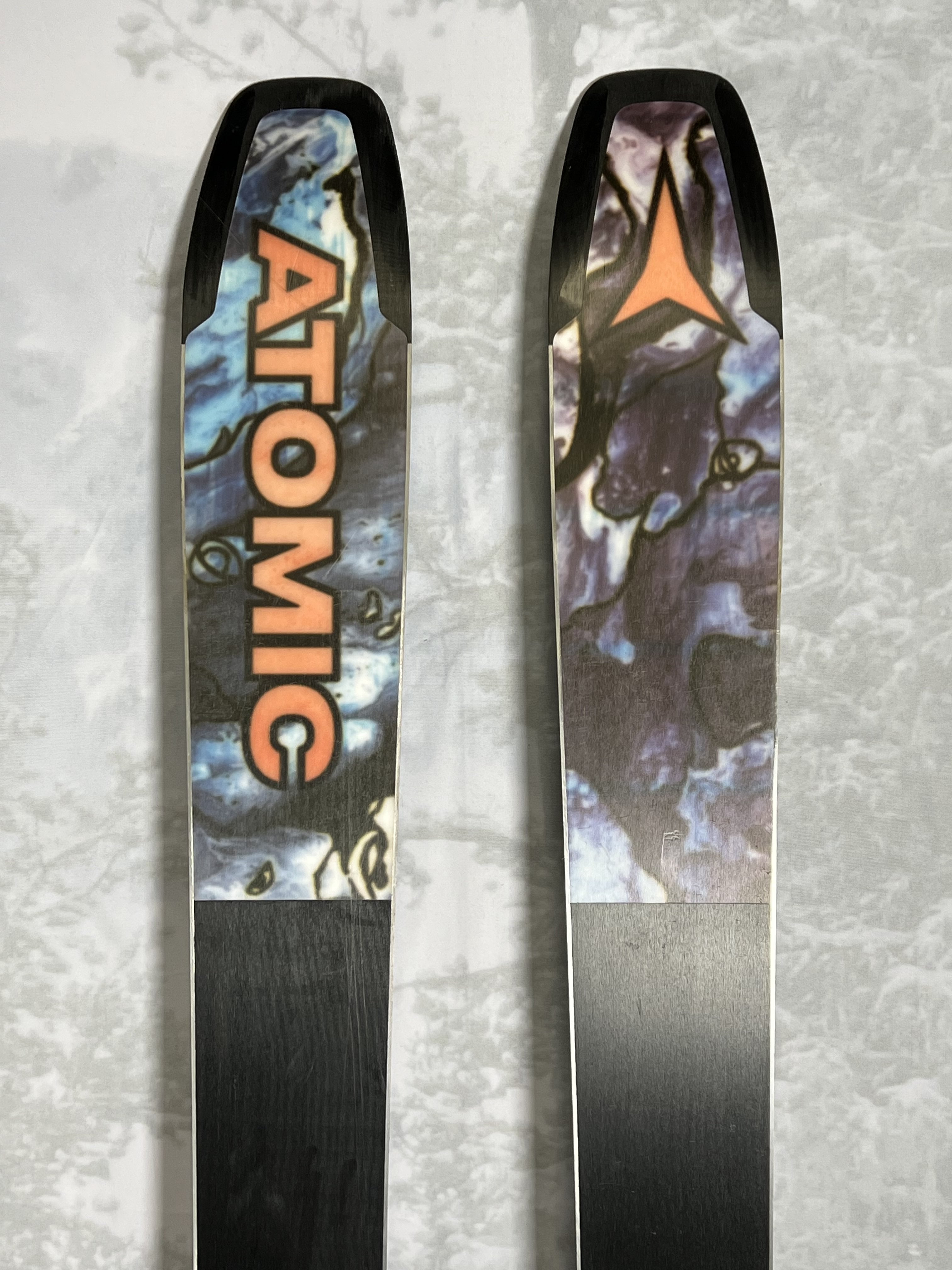 Lightly Used Atomic Bent Chetler Skis 100 179 cm w/ Atomic Strive 11 GW Demo Bindings