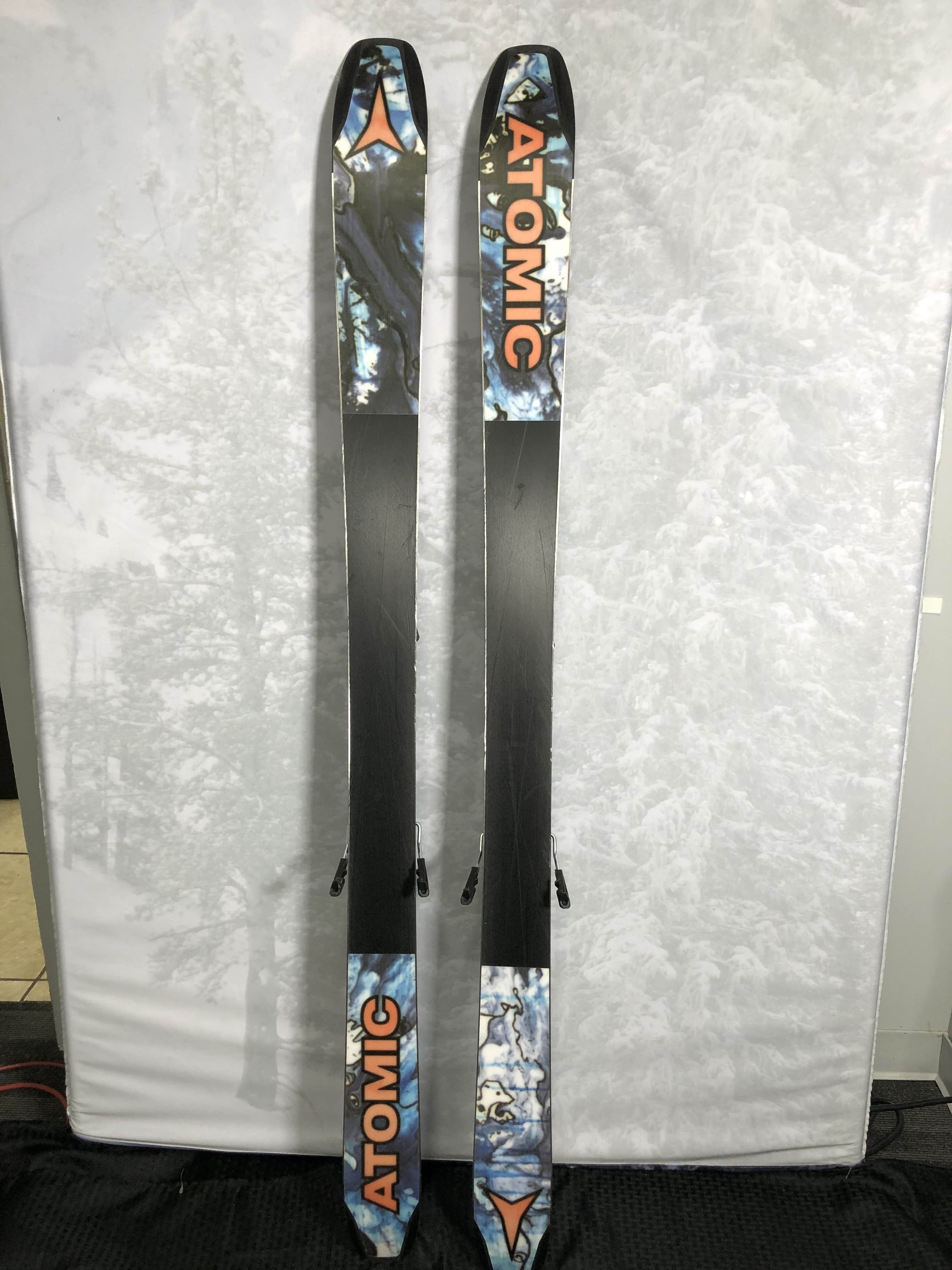 Used Atomic Bent Chetler 90 166cm Skis w/ Atomic Strive 13 GW Demo Binding