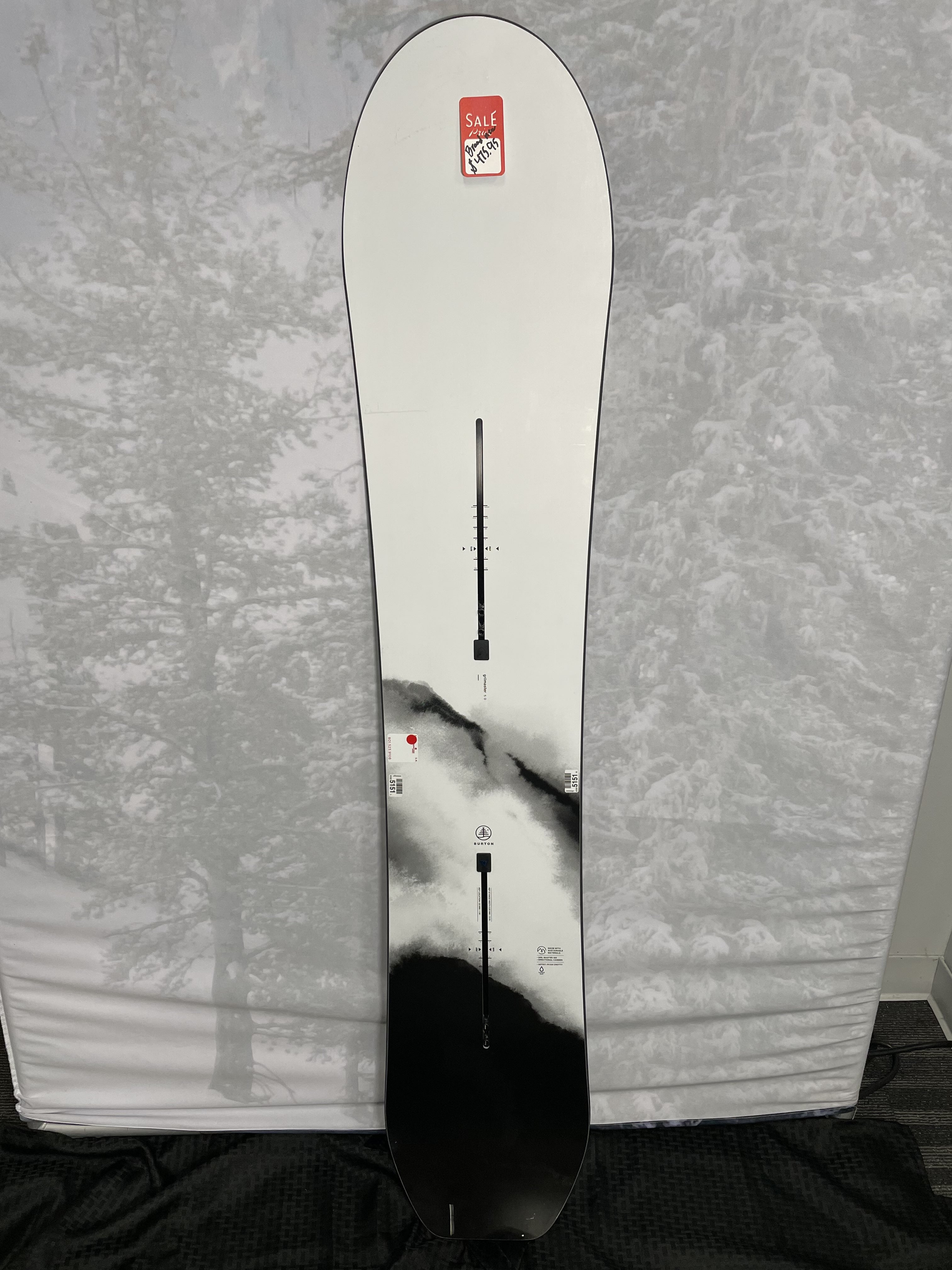 New 2025 Burton Grilmaster 150cm Snowboard