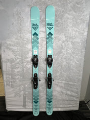 New Black Crows Captis Birdie Women's Skis 90 166 cm 2025 w/ Tyrolia Attack LYT 11 Demo Bindings