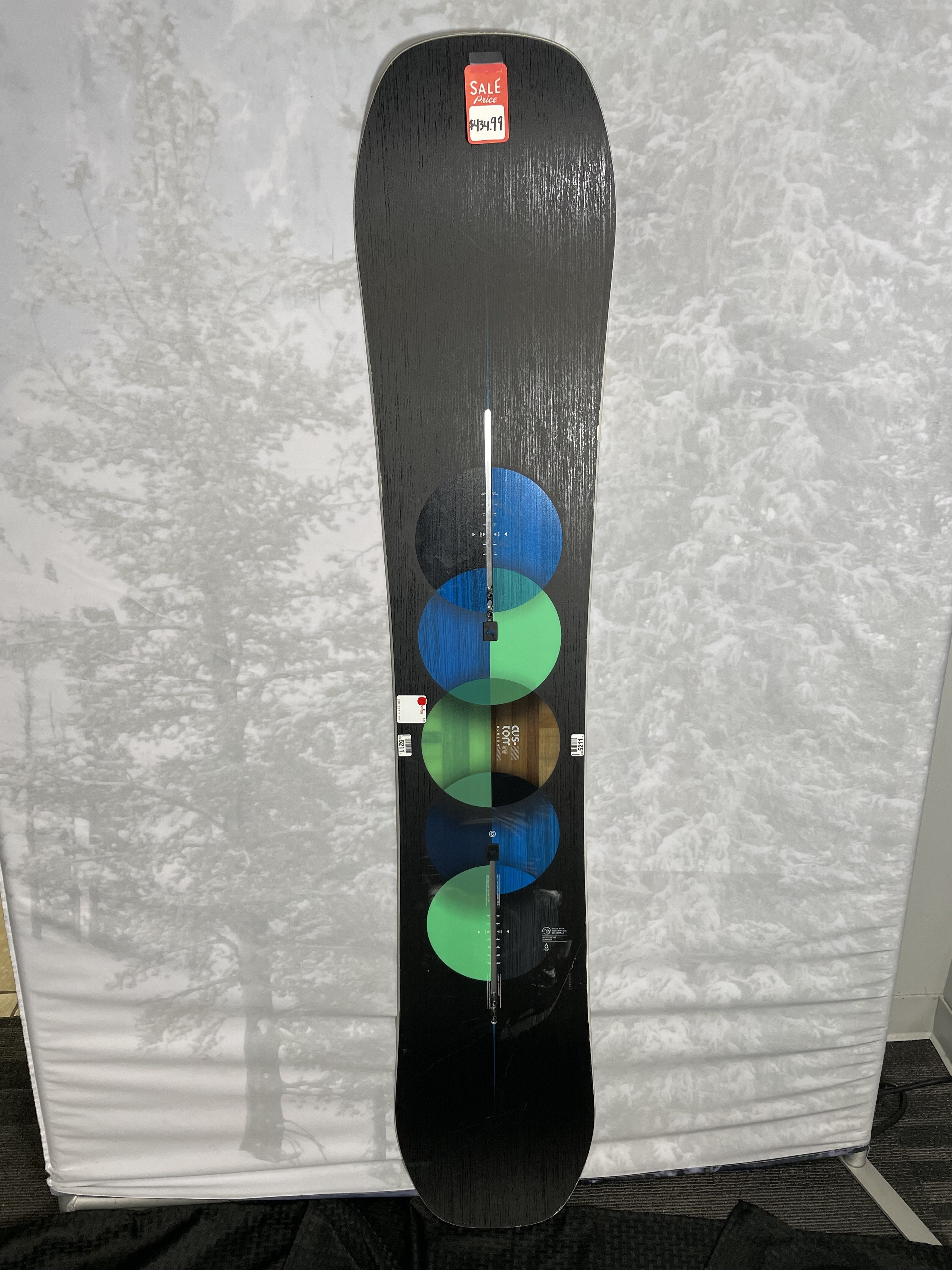Lightly Used 2025 Burton Custom 158cm Snowboard