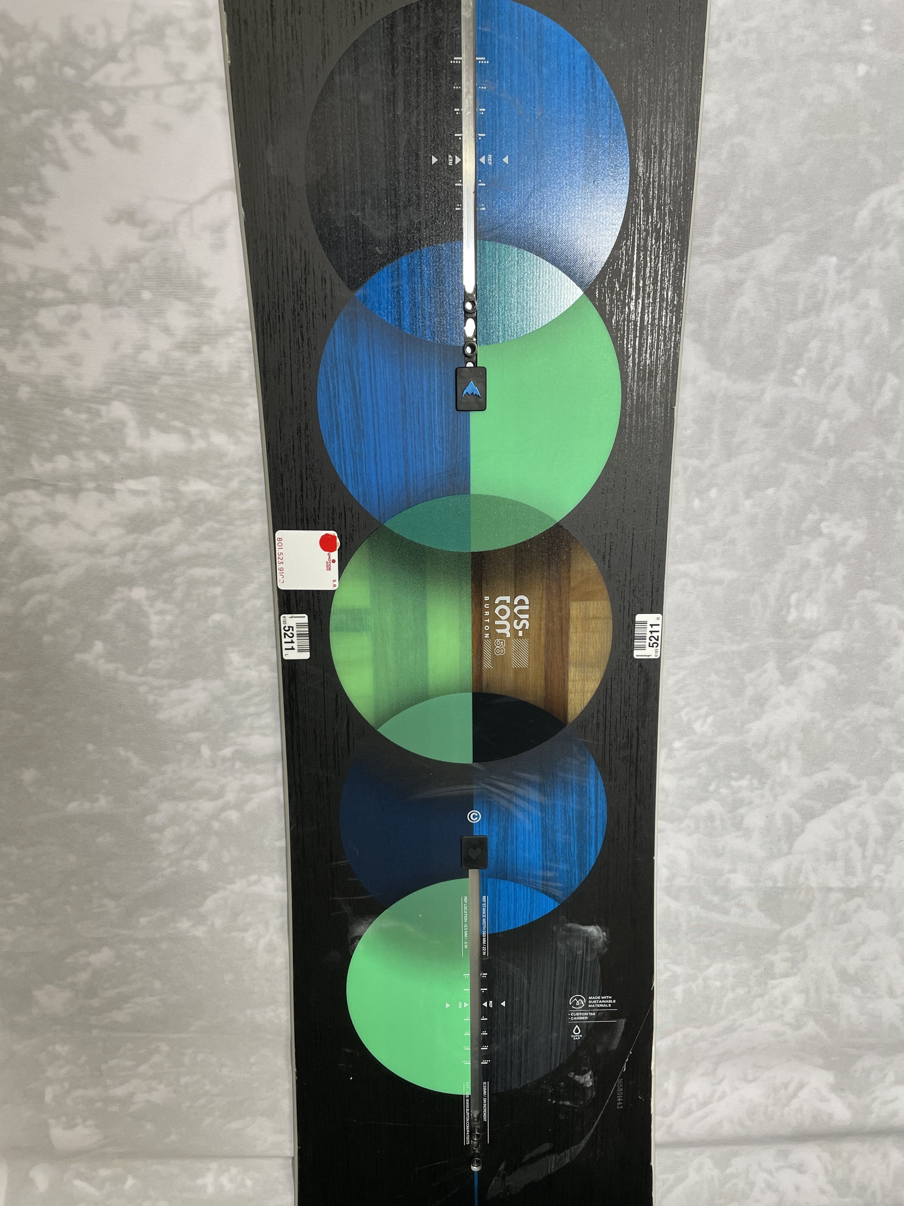 Lightly Used 2025 Burton Custom 158cm Snowboard