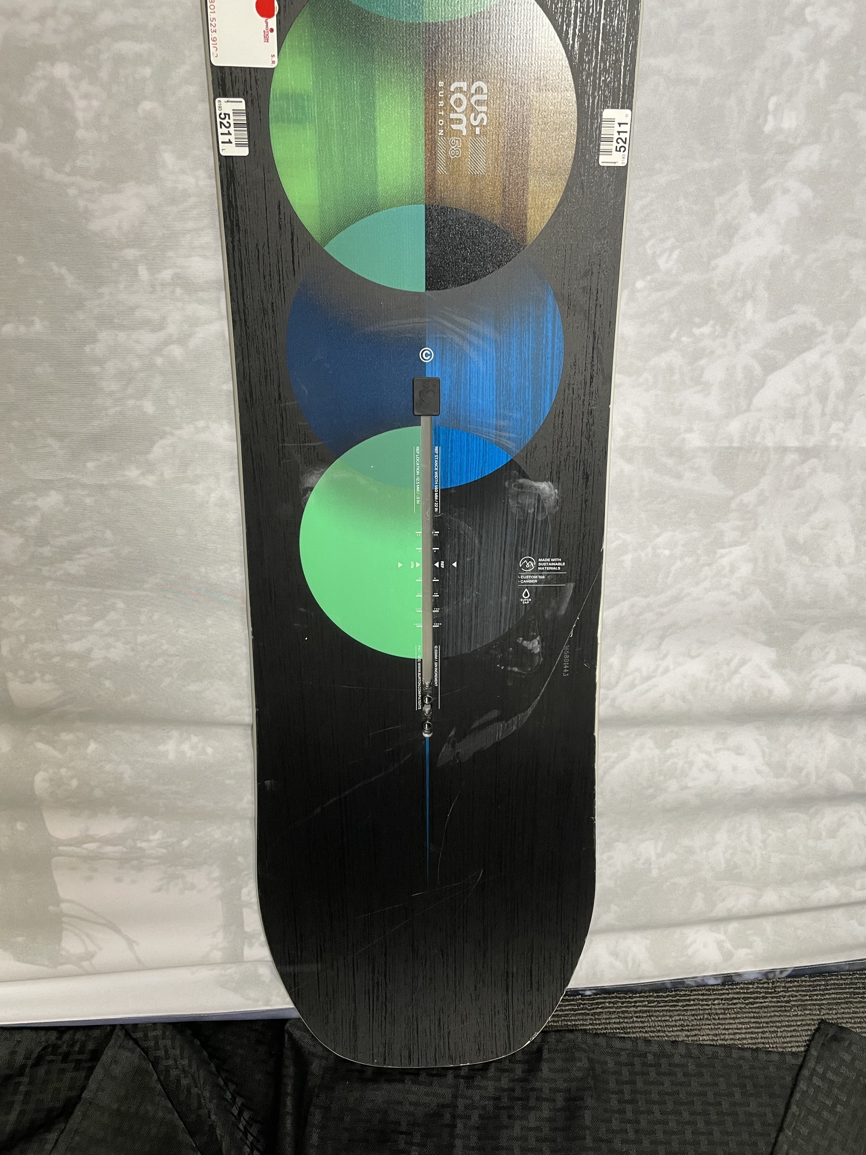 Lightly Used 2025 Burton Custom 158cm Snowboard