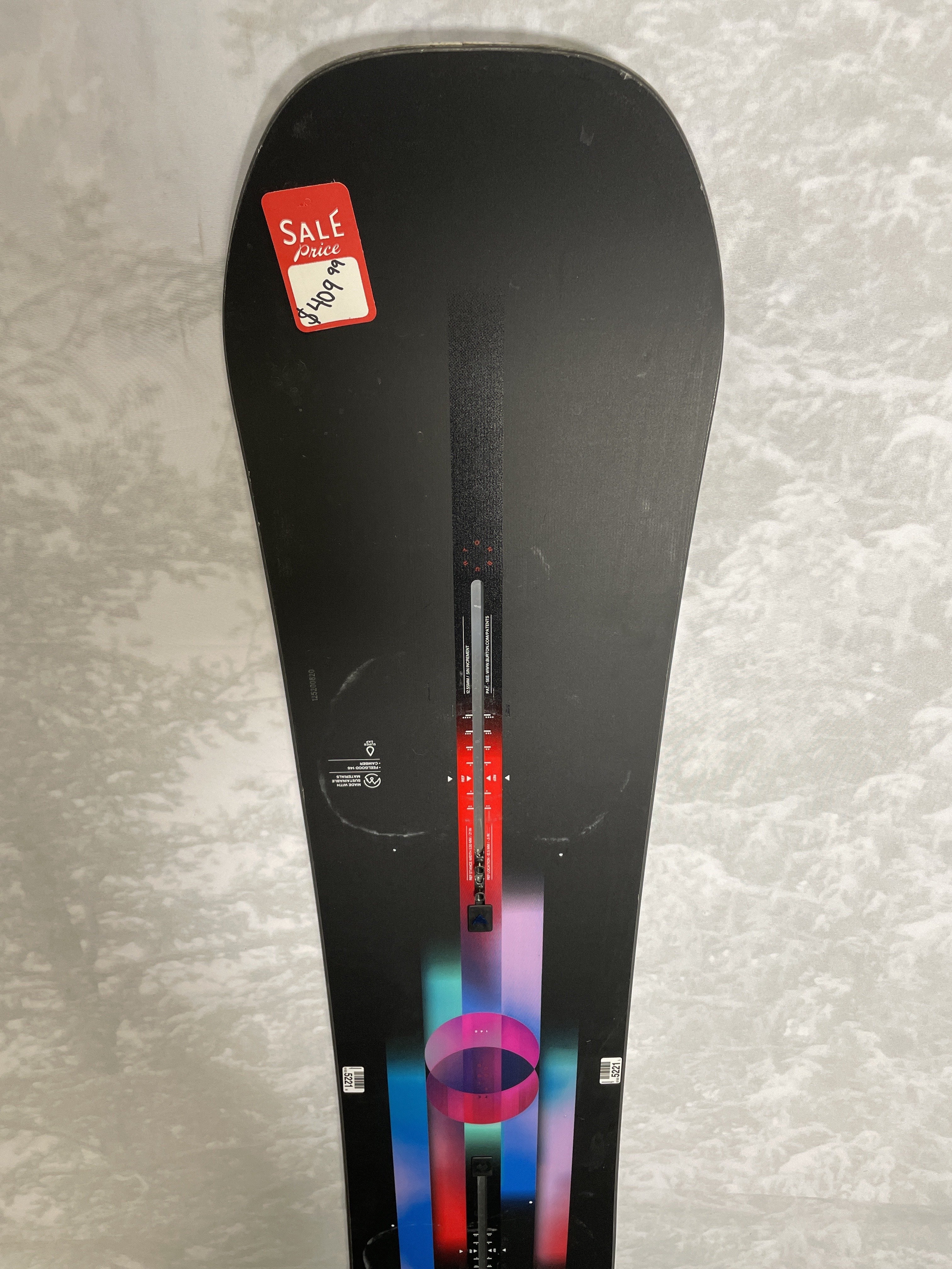 Lightly Used 2025 Burton Feel Good 146cm Snowboard