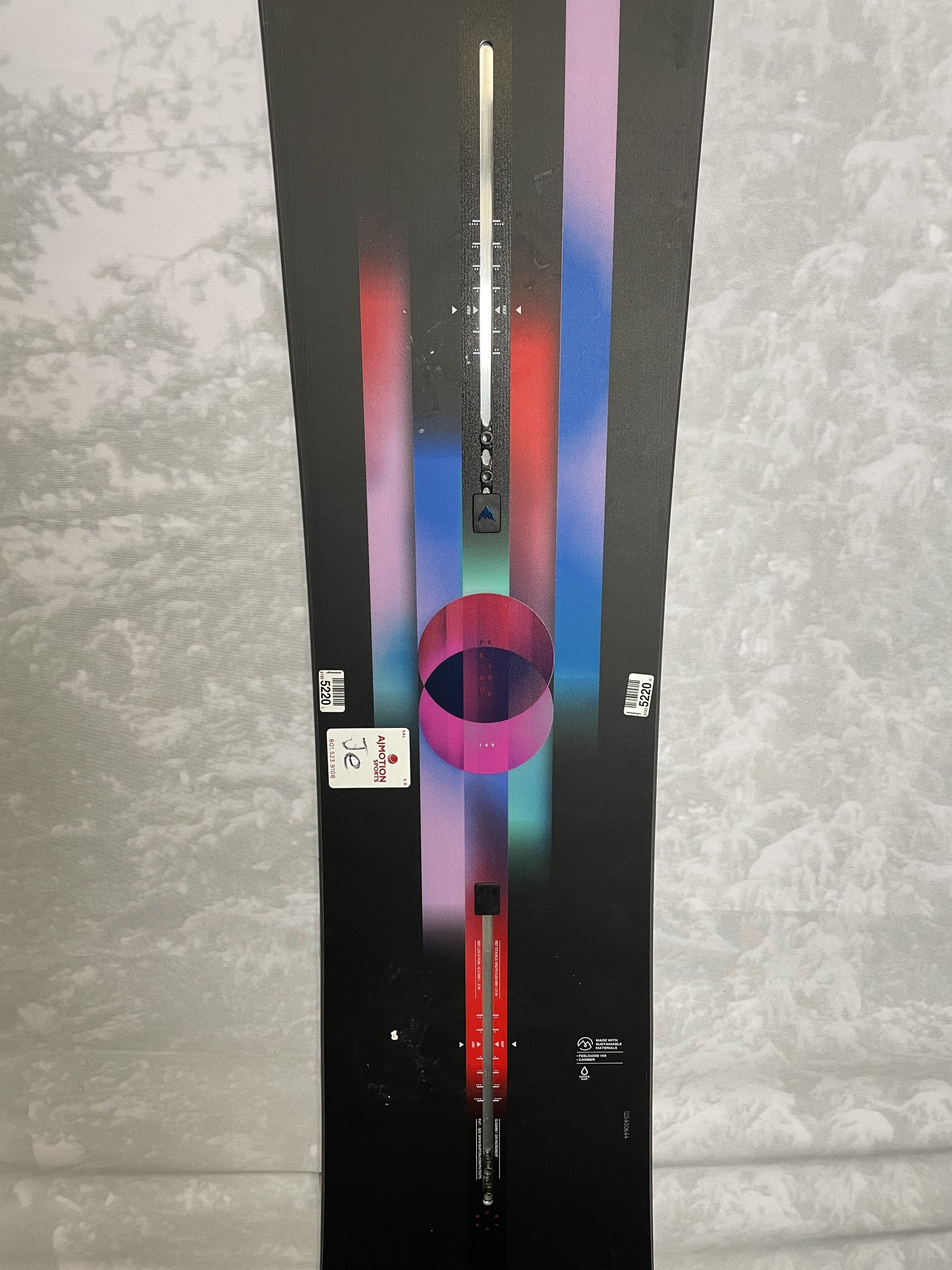 Lightly Used 2025 Burton Feel Good 149cm Snowboard