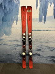 Used Atomic Vantage X 75 156cm Skis w/ Atomic Lithium 10 Bindings