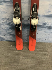 Used Atomic Vantage X 75 156cm Skis w/ Atomic Lithium 10 Bindings