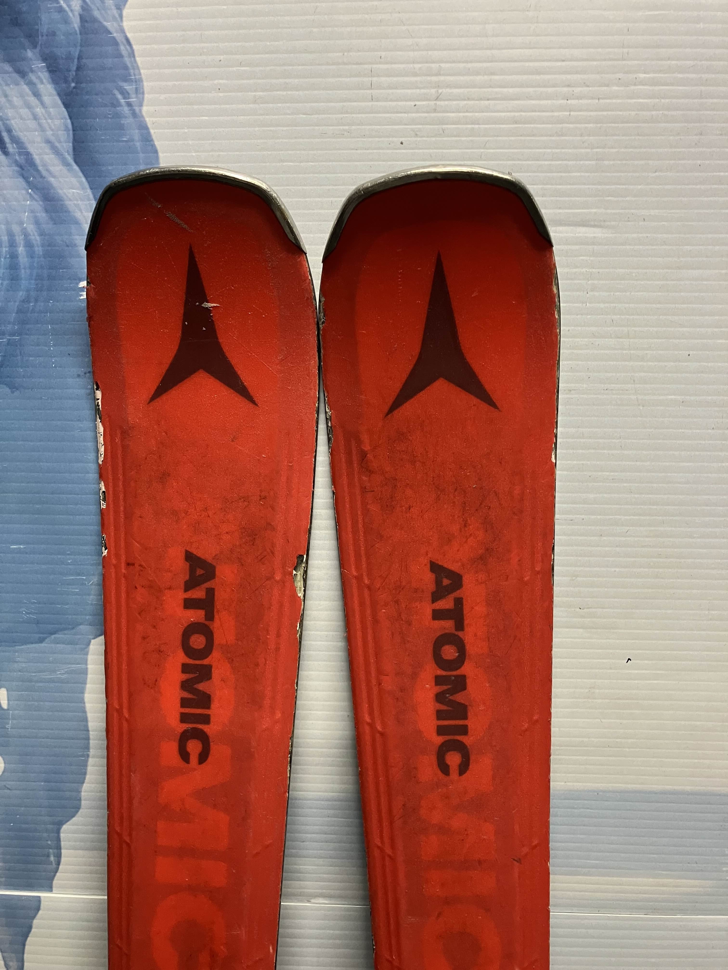 Used Atomic Vantage X 75 163cm Skis w/ Atomic Lithium 10 Bindings