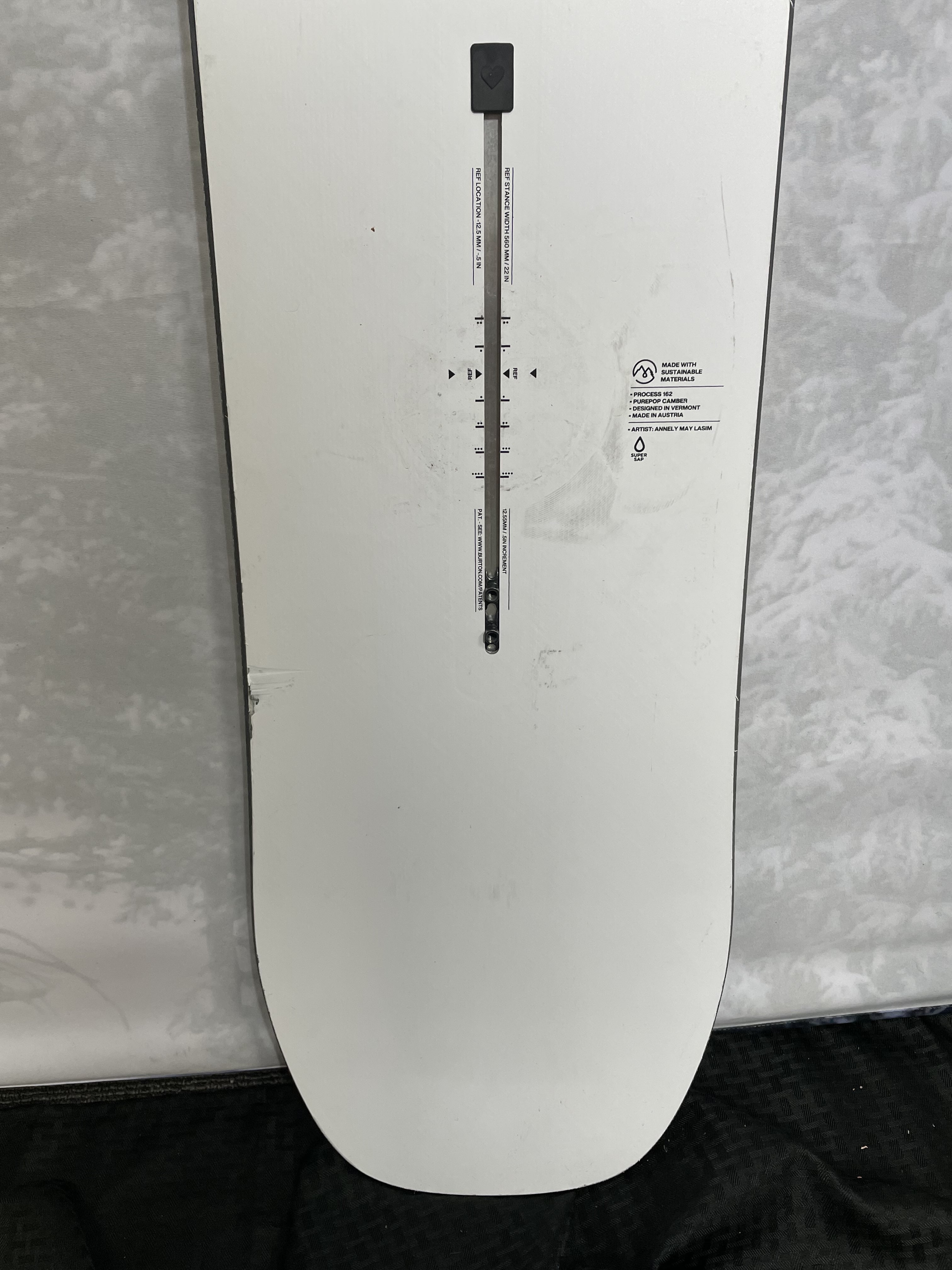 Lightly used 2025 Burton Process 162 cm Snowboard