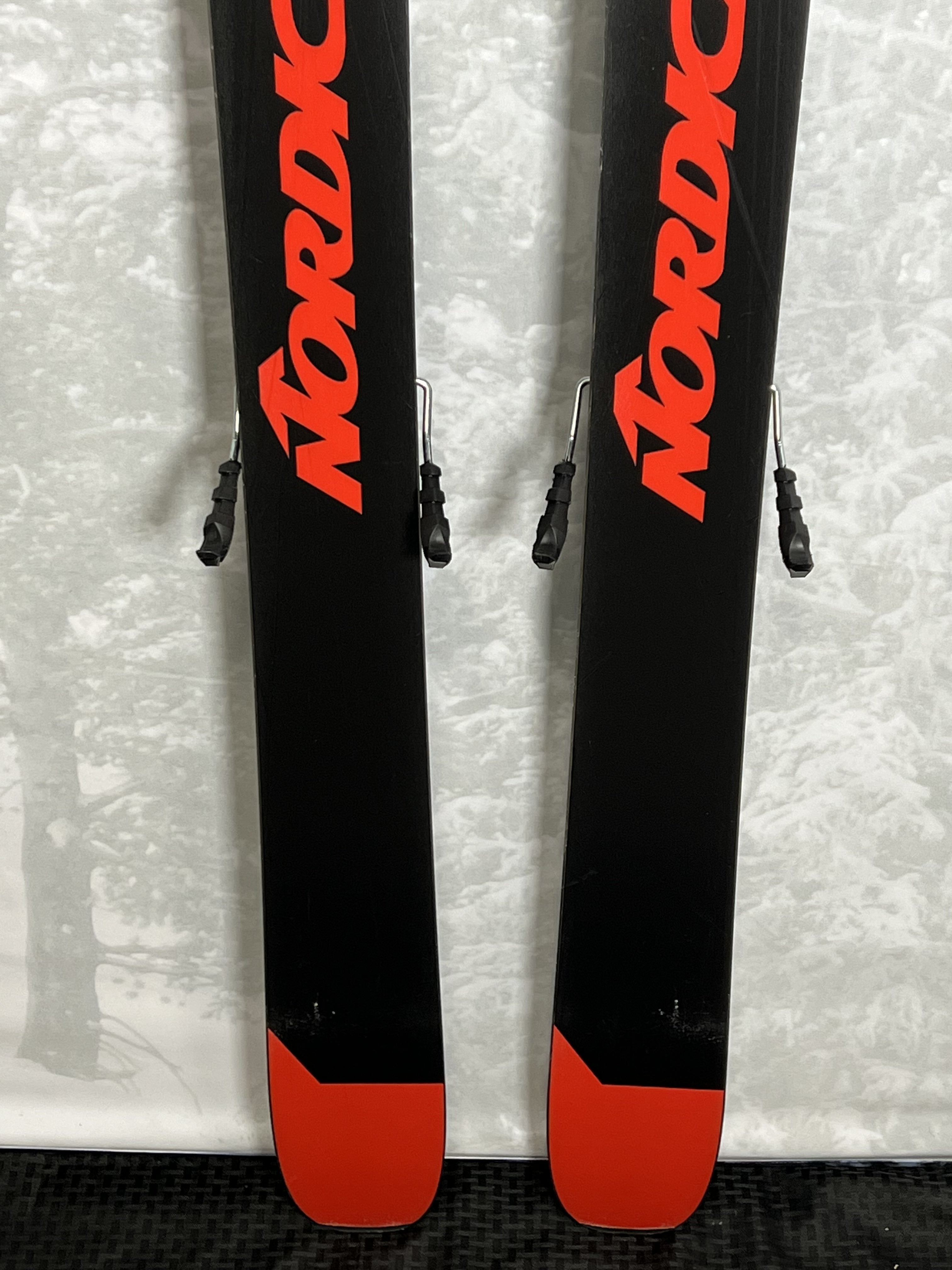 Lightly Used Nordica Enforcer 104 179cm Skis 2025 w/Tyrolia Attack LYT 13 Demo Bindings