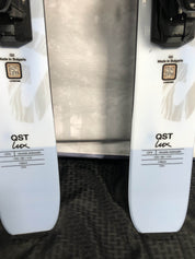 Used Salomon QST Lux 92 146CM Skis w/ adjustable Salomon M10 GW Binding