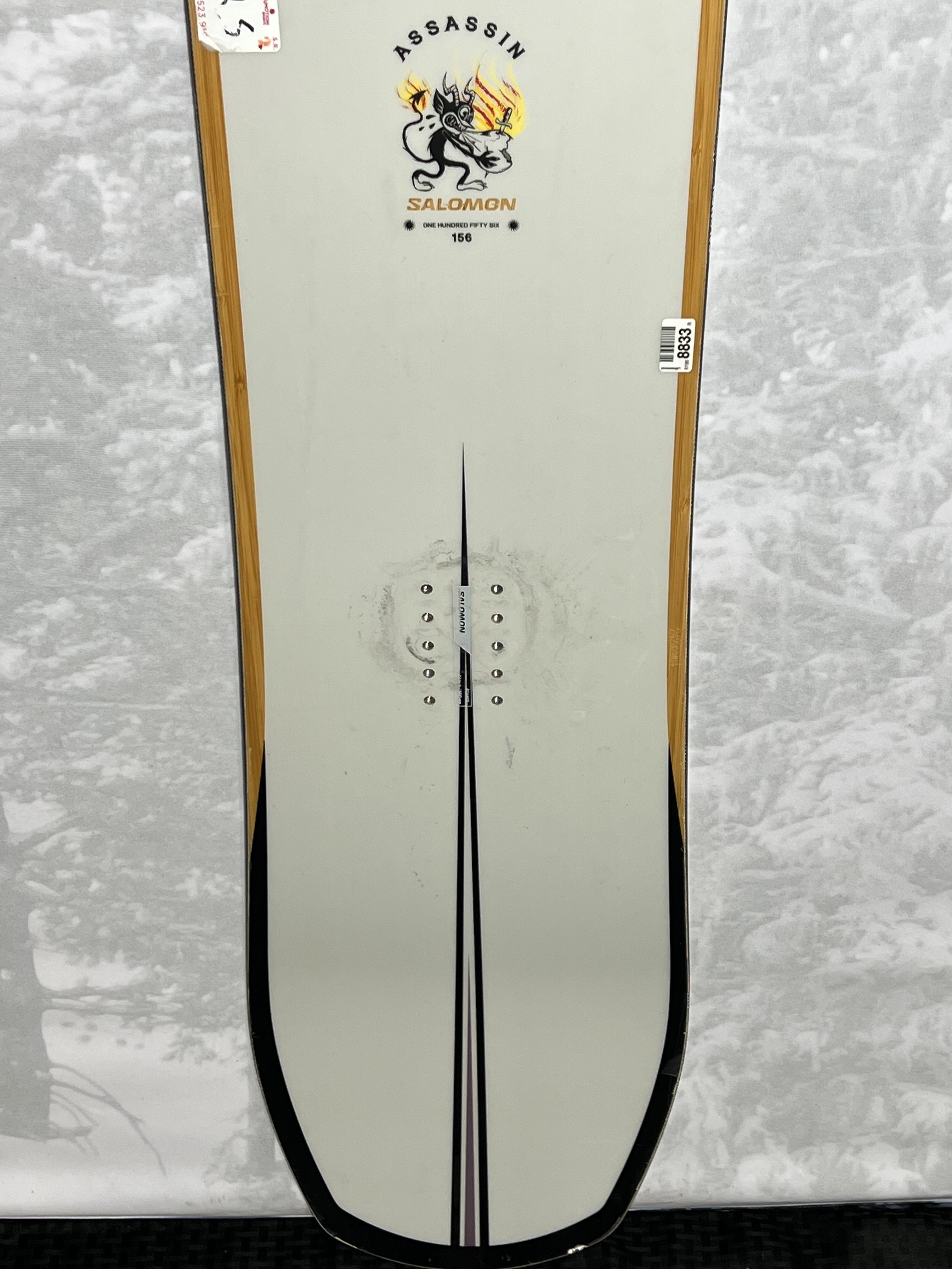 Lightly Used Salomon Assassin 156 CM Snowboard 2025