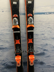 Used Rossignol Exp 80 Hd Men's Ski w/ Look Xpress 11 Bindings - 160CM