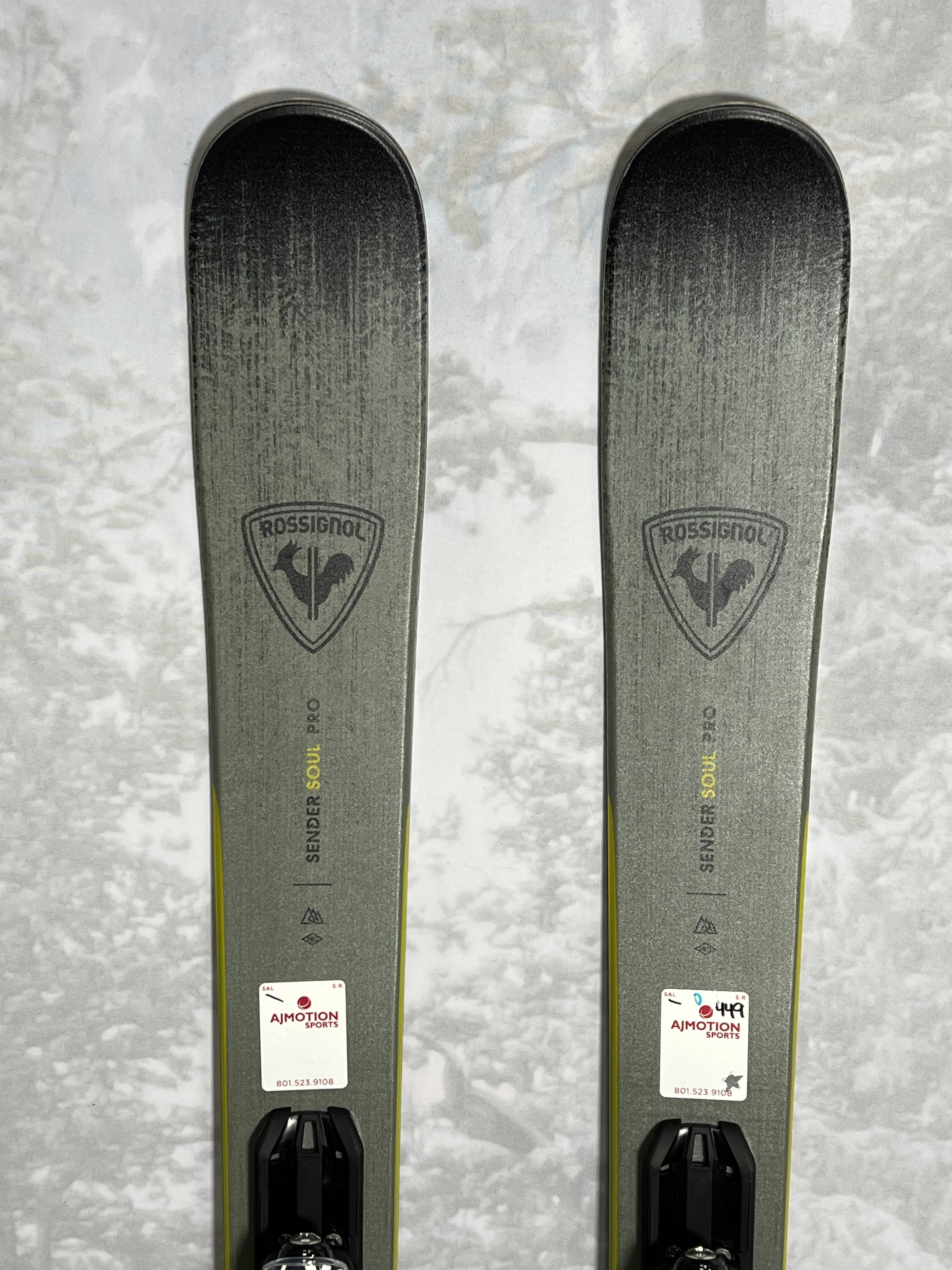 New Rossignol Sender Soul Pro 150 cm Skis 2025 w/Look Xpress 10 GW Demo Bindings