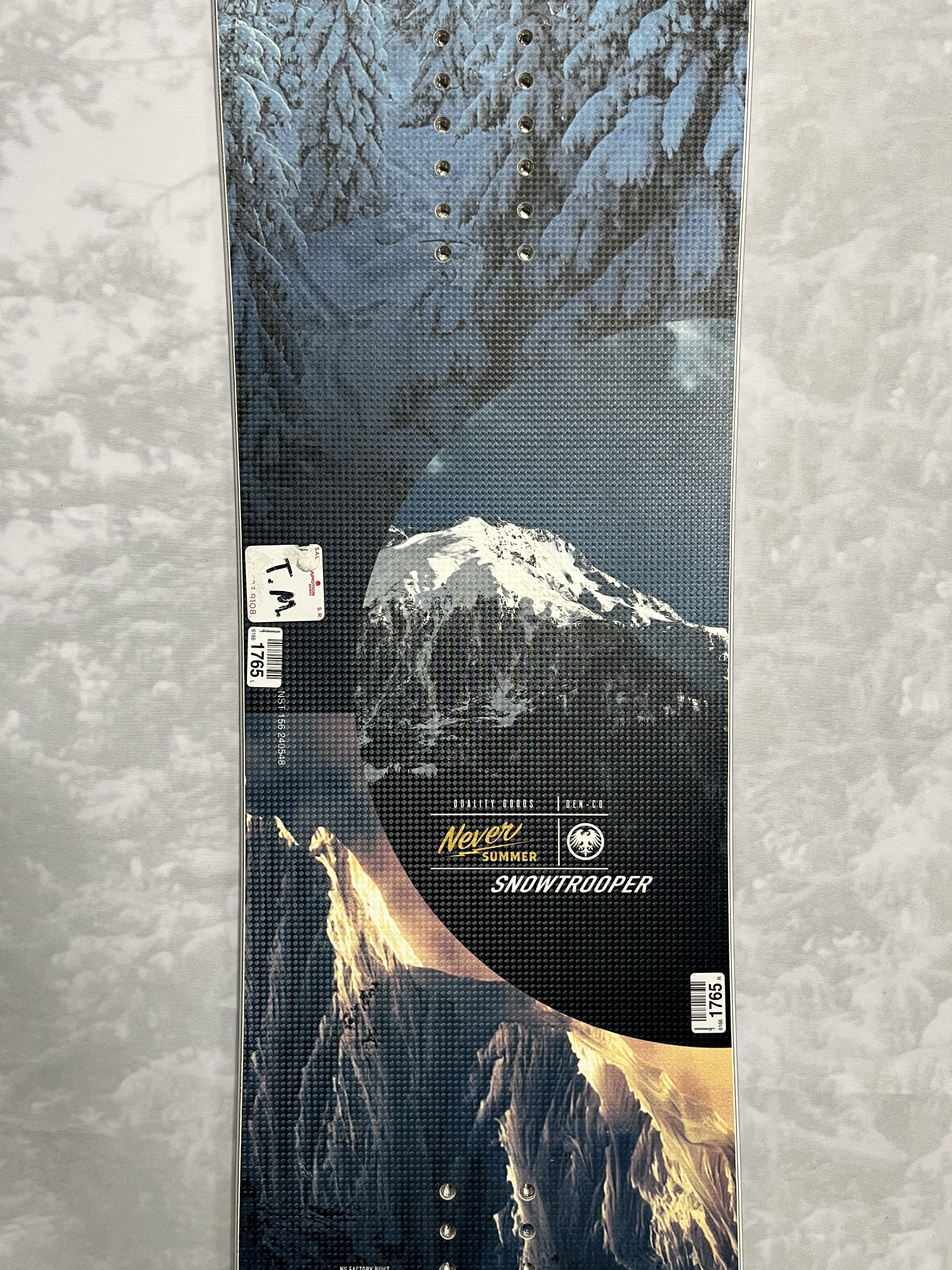 Used Never Summer Snowtrooper Snowboard - 160CM